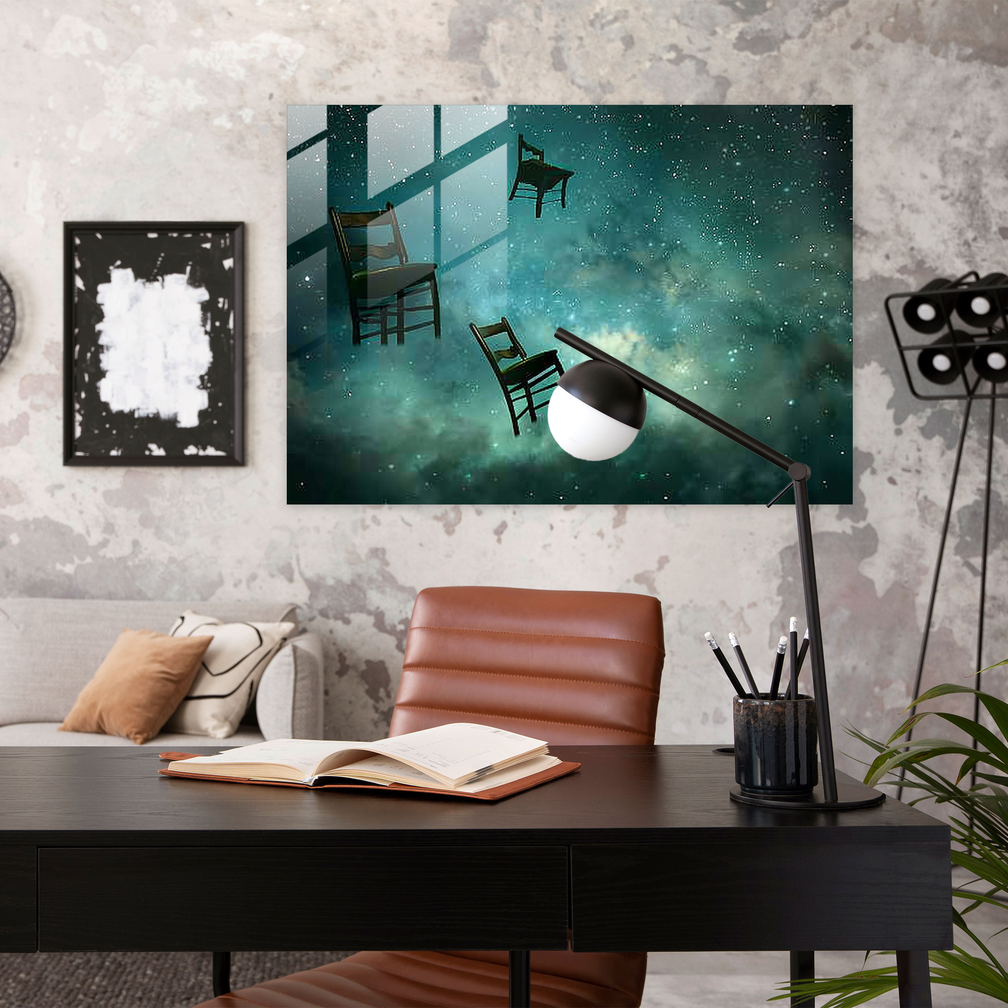 Surrealism Art Wall Decoration - Surrealism Art, Glass Print, Modern Art, Glass Art