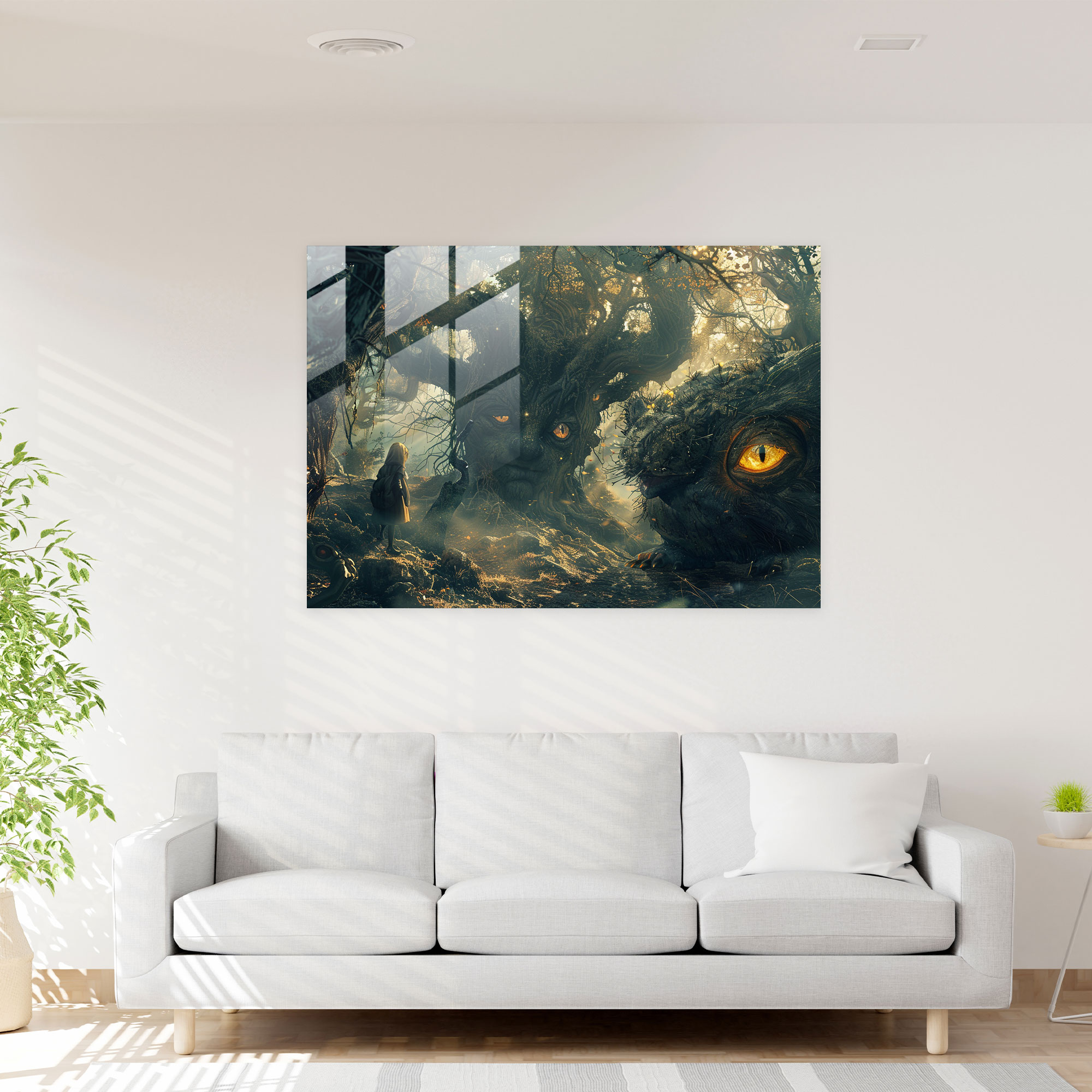 Surrealism Home Decoration - Fantastical Forest Creatures - Surrealism Art, Wall Decoration, Surrealism Art, Home Decoration