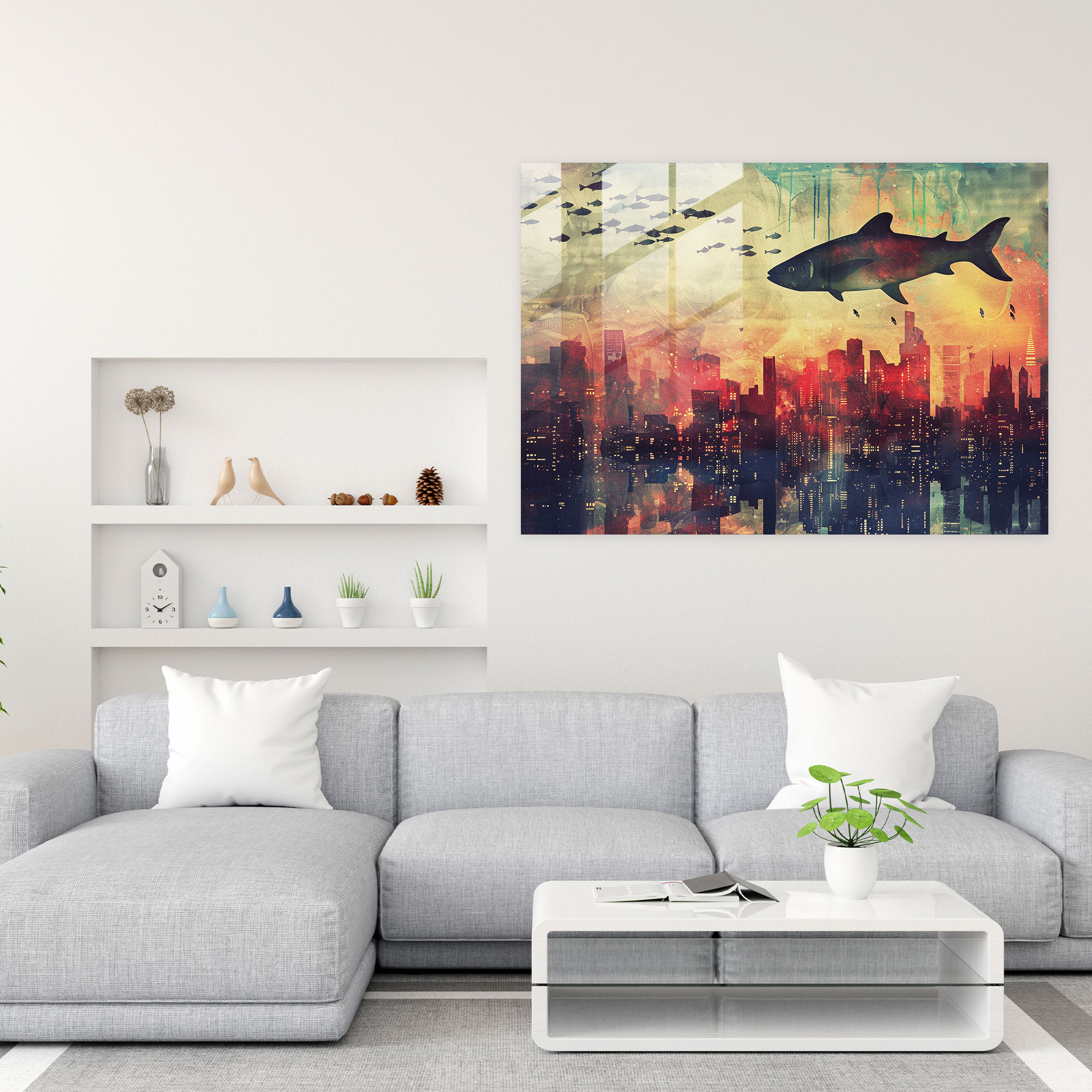 Surrealism Art Wall Decoration - Surrealism Art, Wall Decoration, Modern Art, Surrealism Art