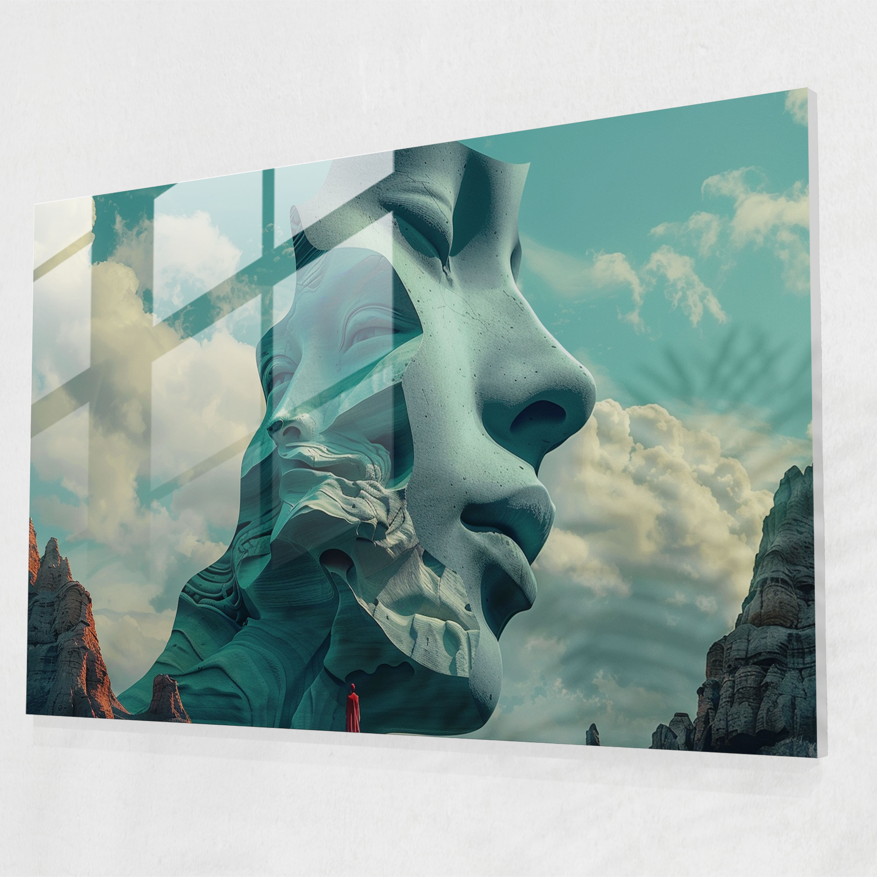 Surrealism Art Wall Decoration - Surrealism Art, Wall Decoration, Surrealism Art, Glass Print