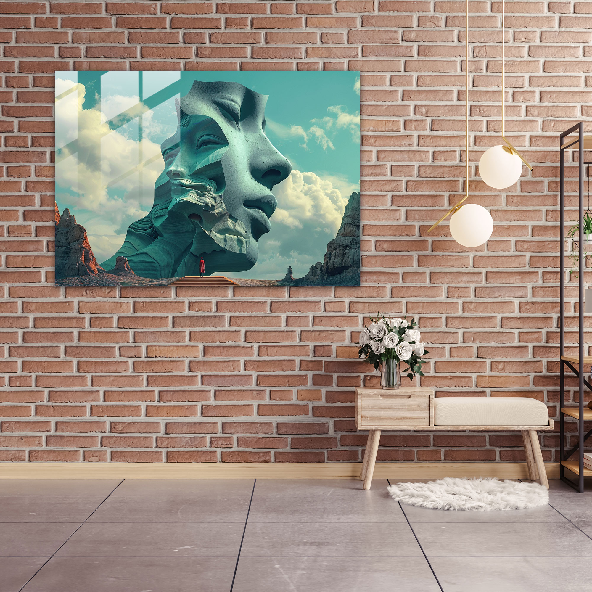 Surrealism Art Wall Decoration - Surrealism Art, Wall Decoration, Surrealism Art, Glass Print