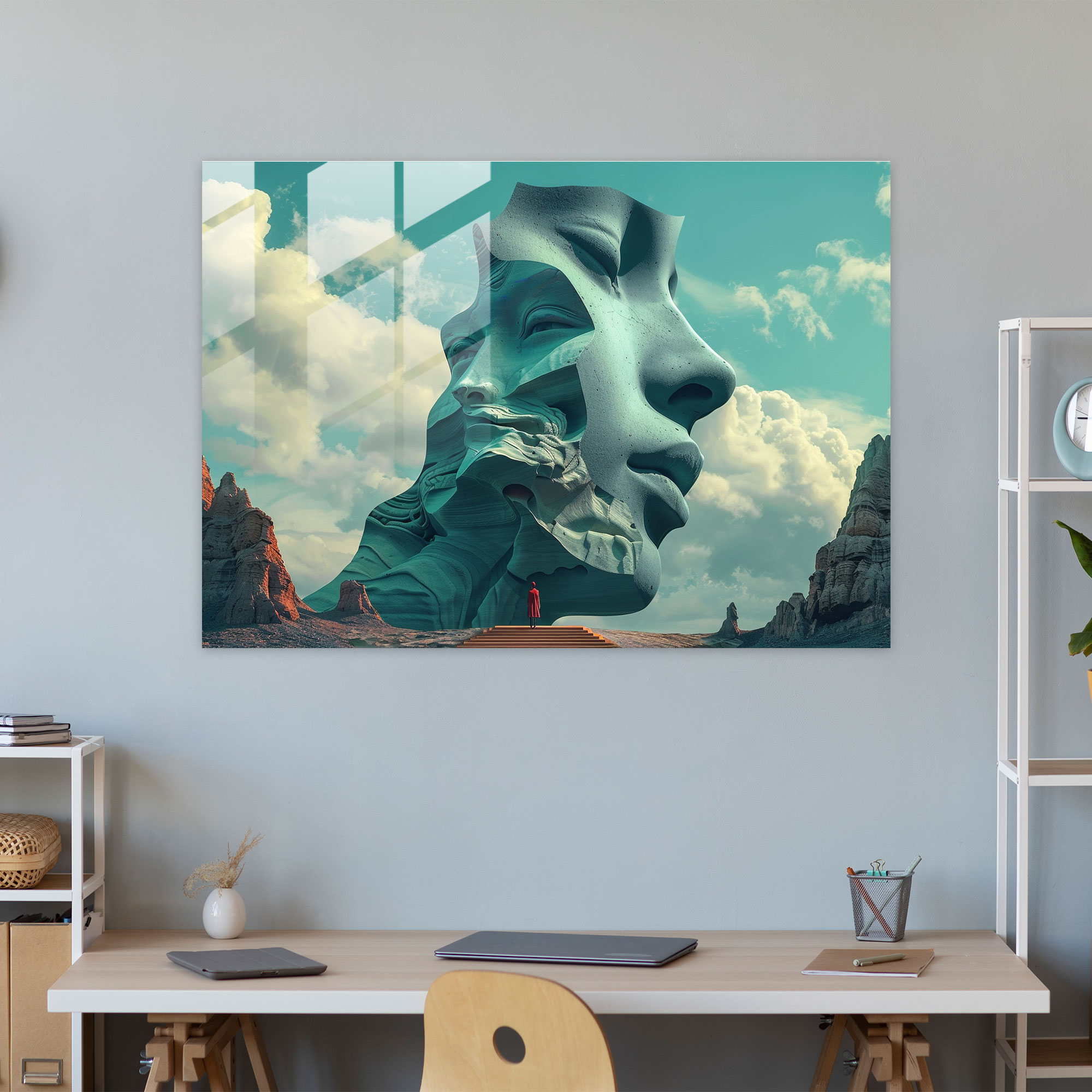 Surrealism Art Wall Decoration - Surrealism Art, Wall Decoration, Surrealism Art, Glass Print