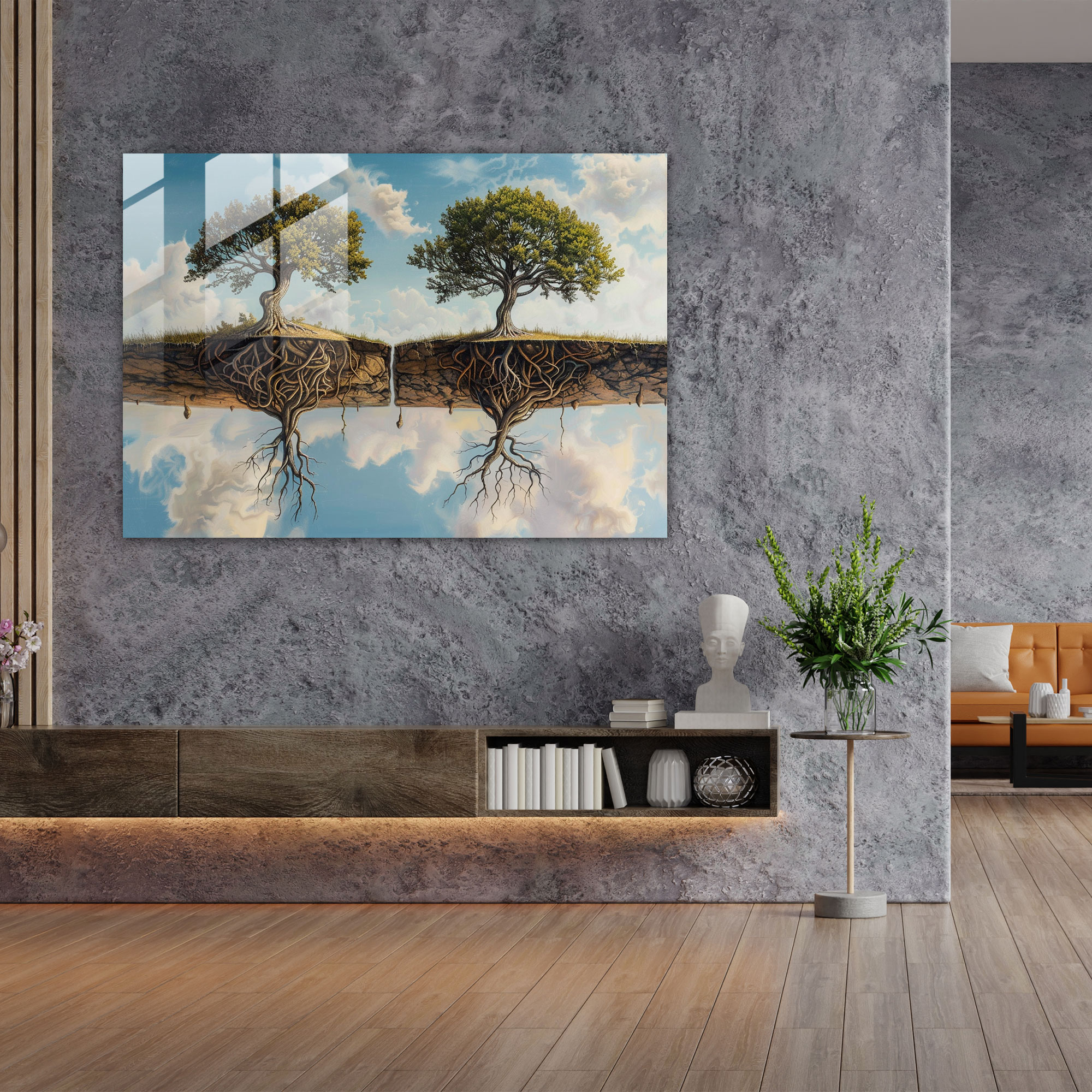 Surrealism Art Wall Decoration - Surrealism Art, Wall Decoration, Glass Print, Glass Wall Art
