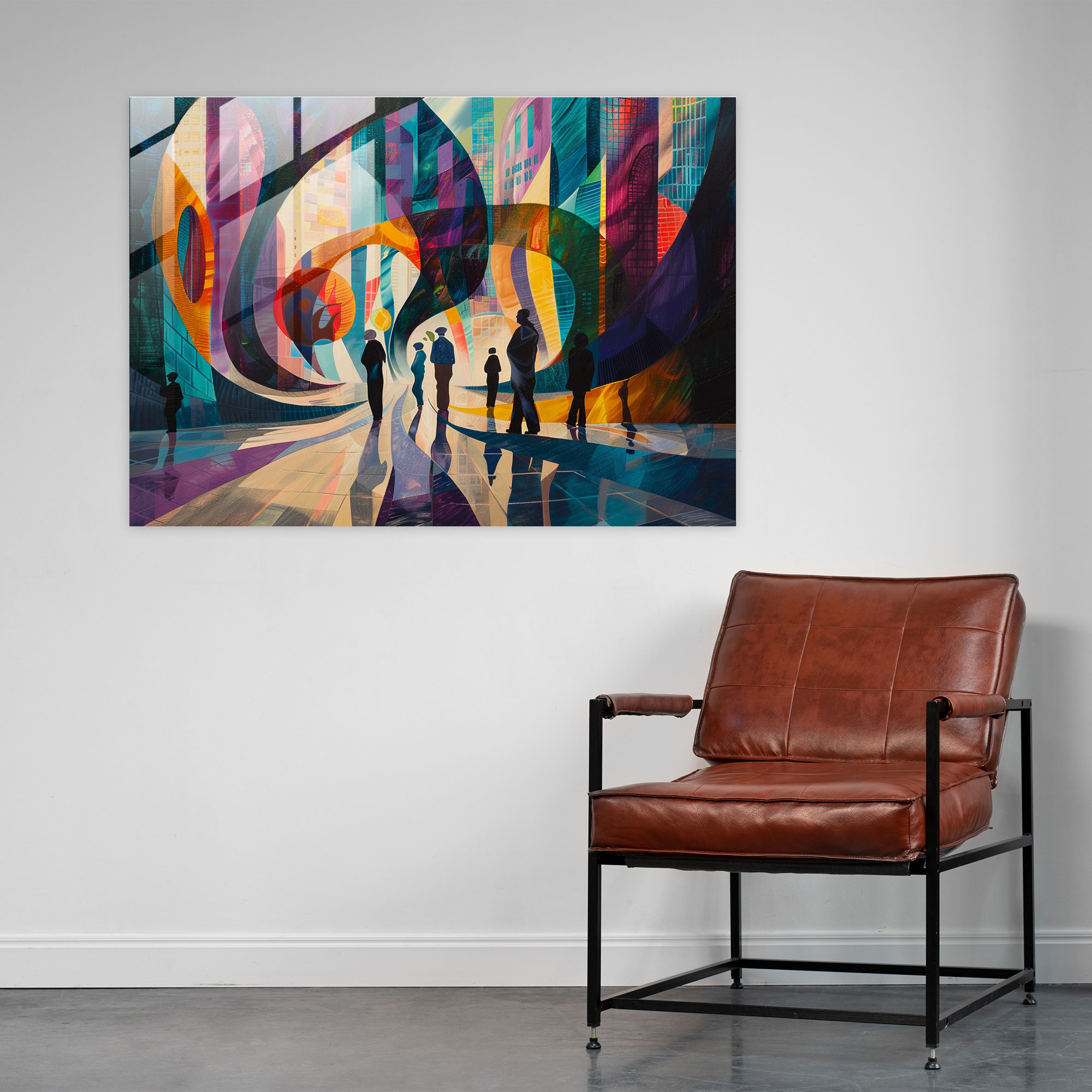 Surrealism Art Glass Wall Art - Surrealism Art, Wall Decoration, Surrealism Art, Glass Wall Art