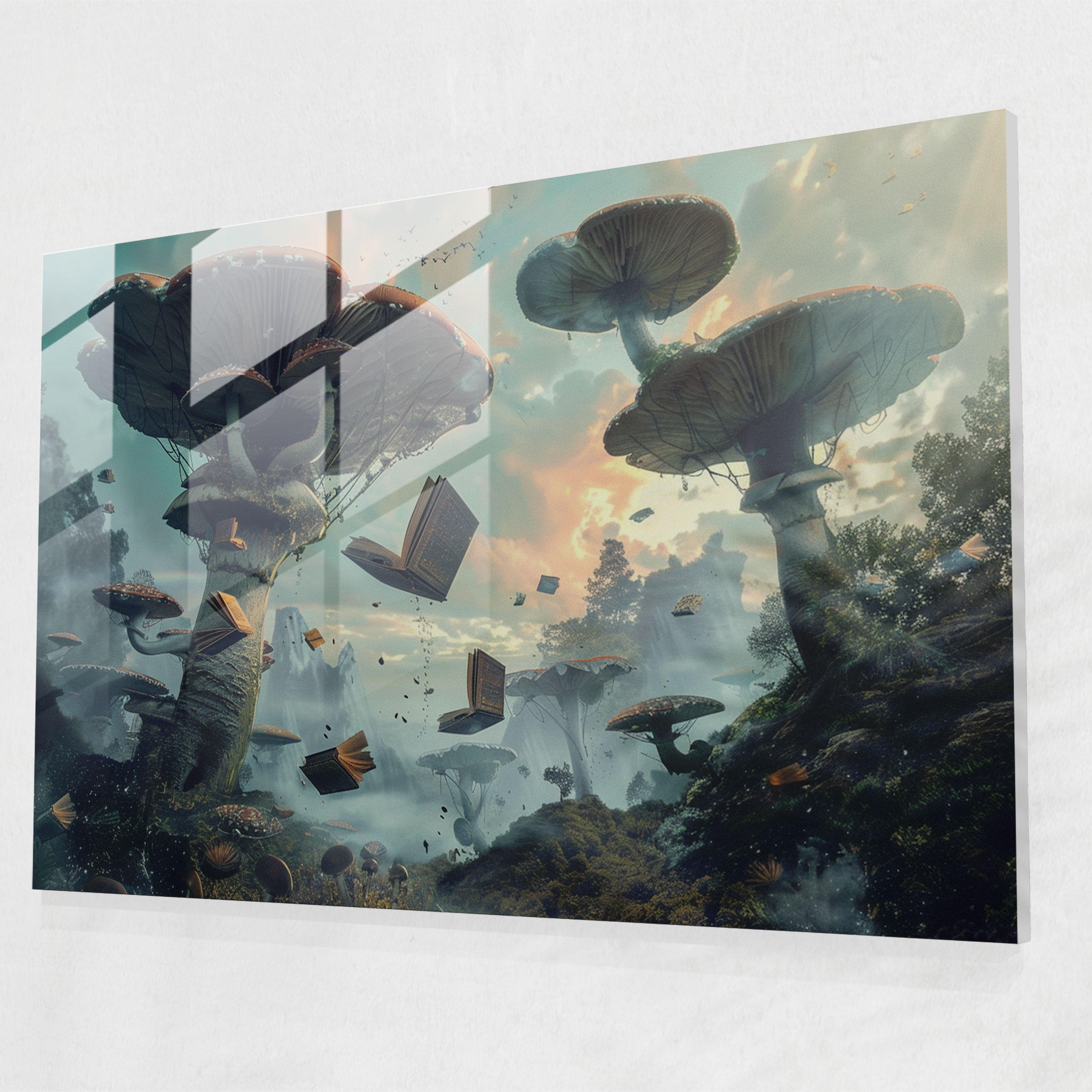 Surrealism Art Home Decoration - Surrealism Art, Glass Print, Surrealism Art, Home Decoration