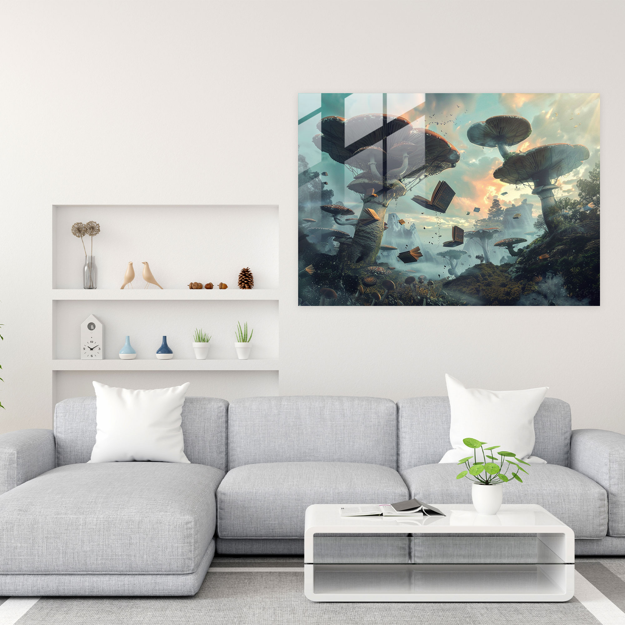 Surrealism Art Home Decoration - Surrealism Art, Glass Print, Surrealism Art, Home Decoration