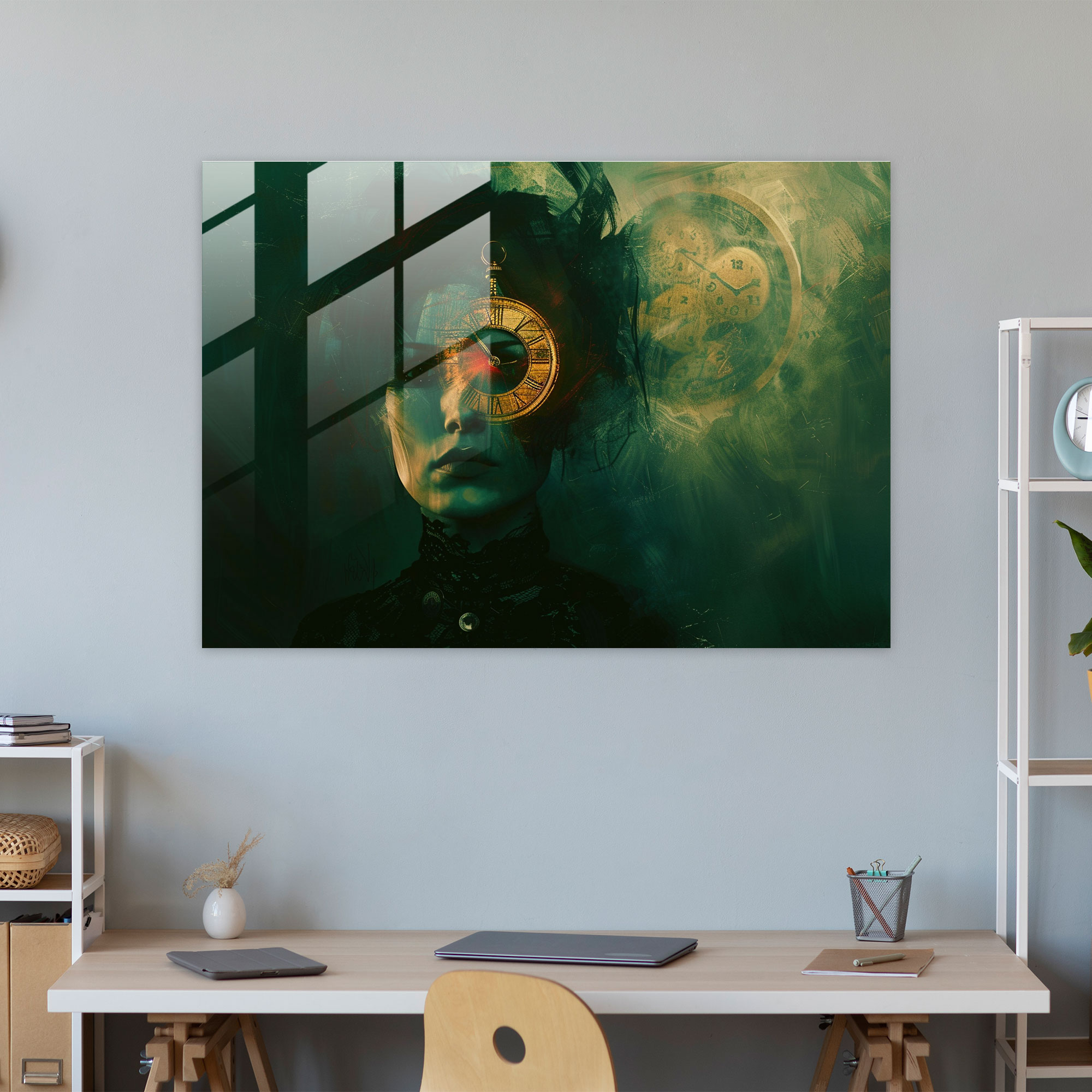 Surrealism Glass Art - Surrealism Art, Glass Art, Modern Art, Surrealism Art