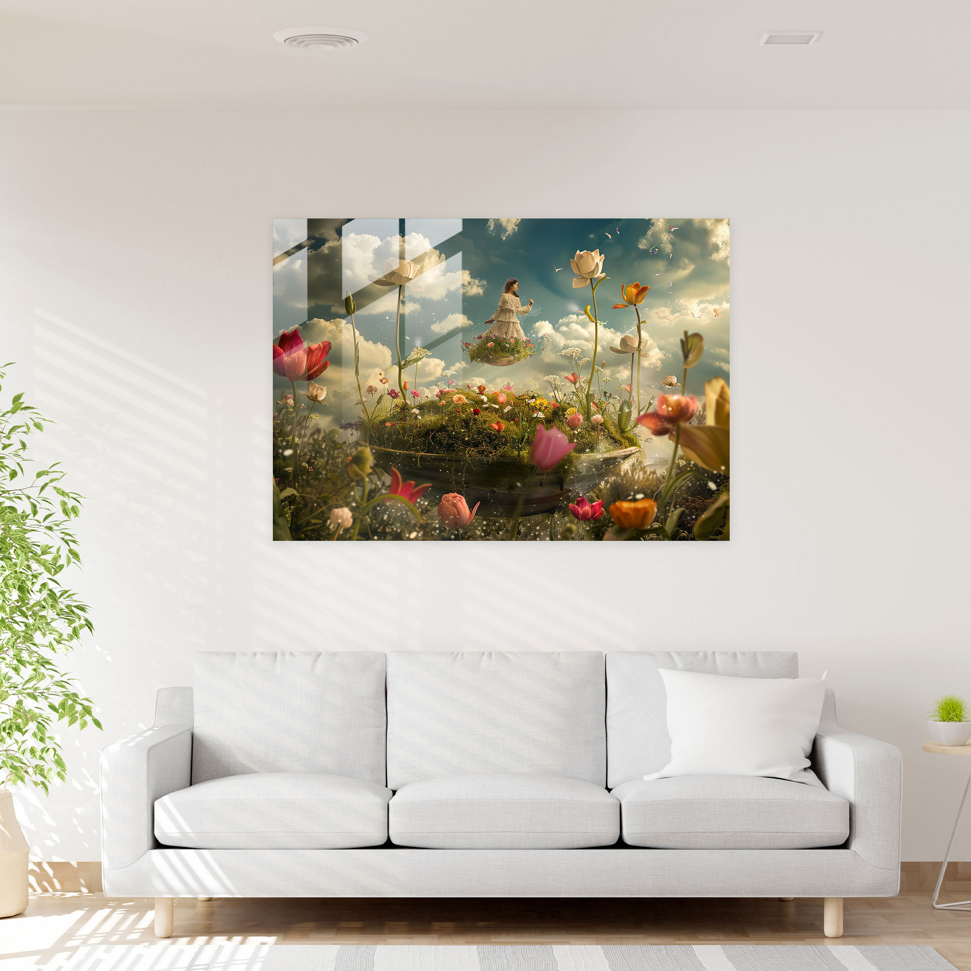 Surrealism Wall Decoration - Surrealism Art, Wall Decoration, Surrealism Art, Glass Print