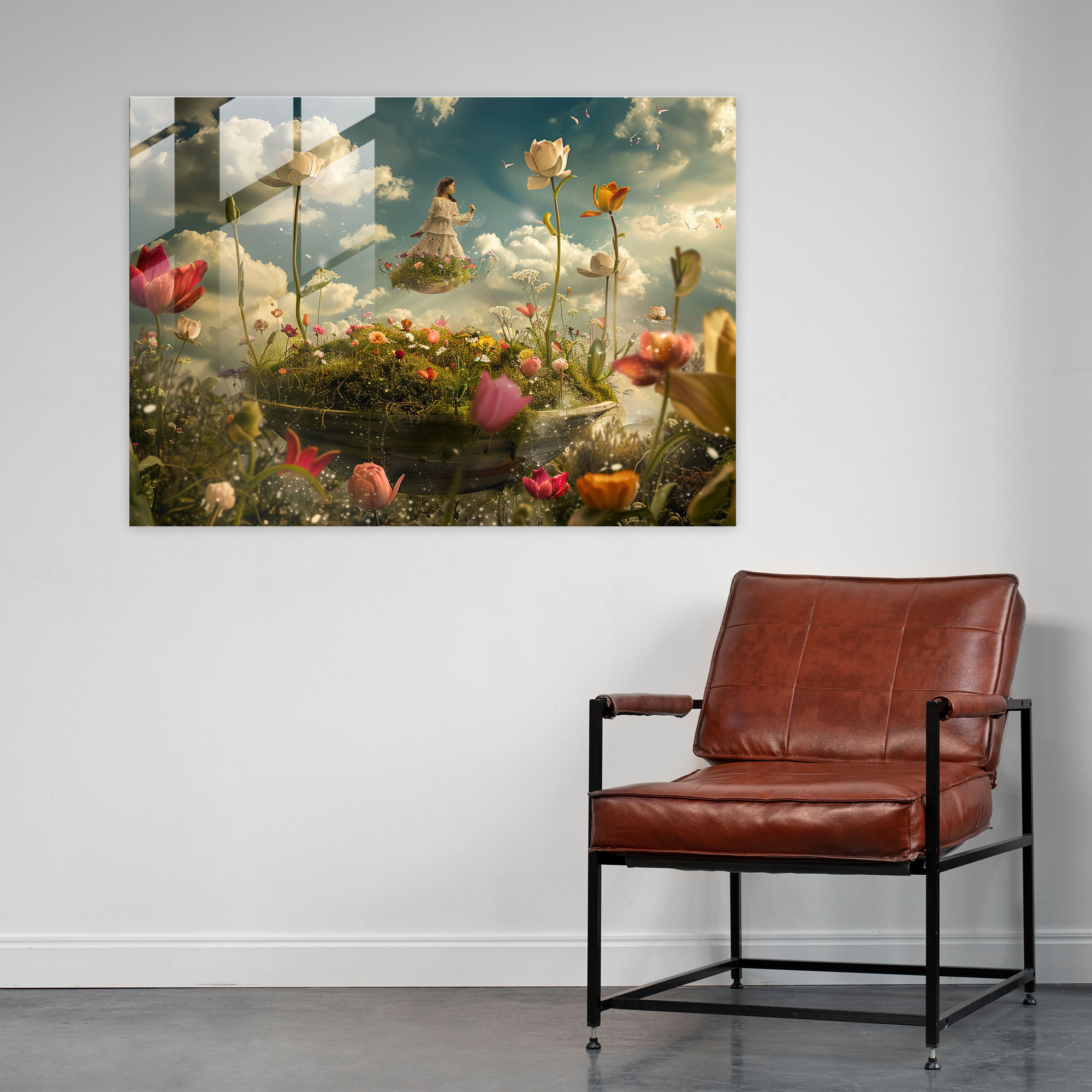 Surrealism Wall Decoration - Surrealism Art, Wall Decoration, Surrealism Art, Glass Print