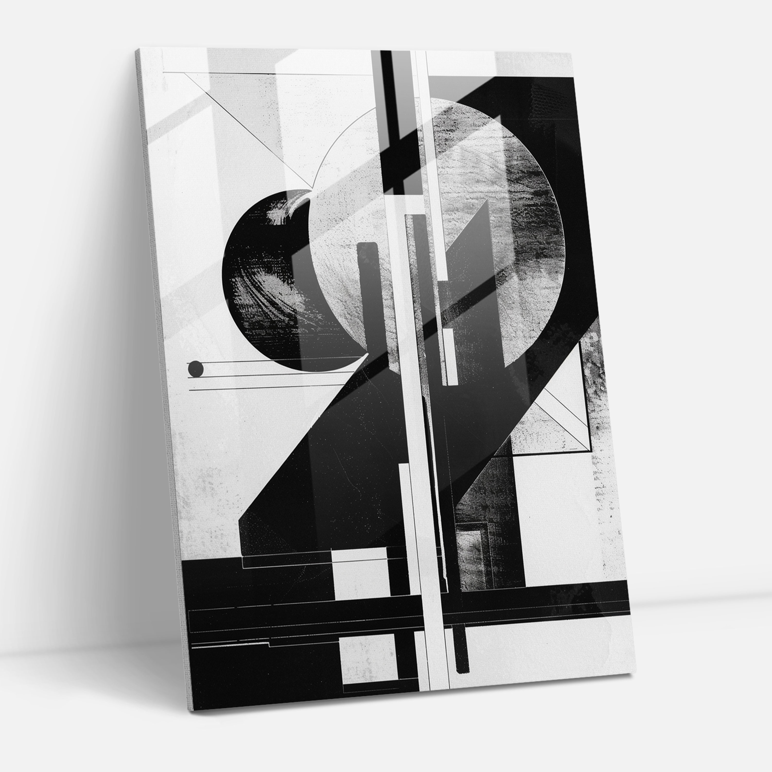 Suprematism Modern Art Glass Print - Suprematism, Glass Wall Art, Suprematism, Glass Print