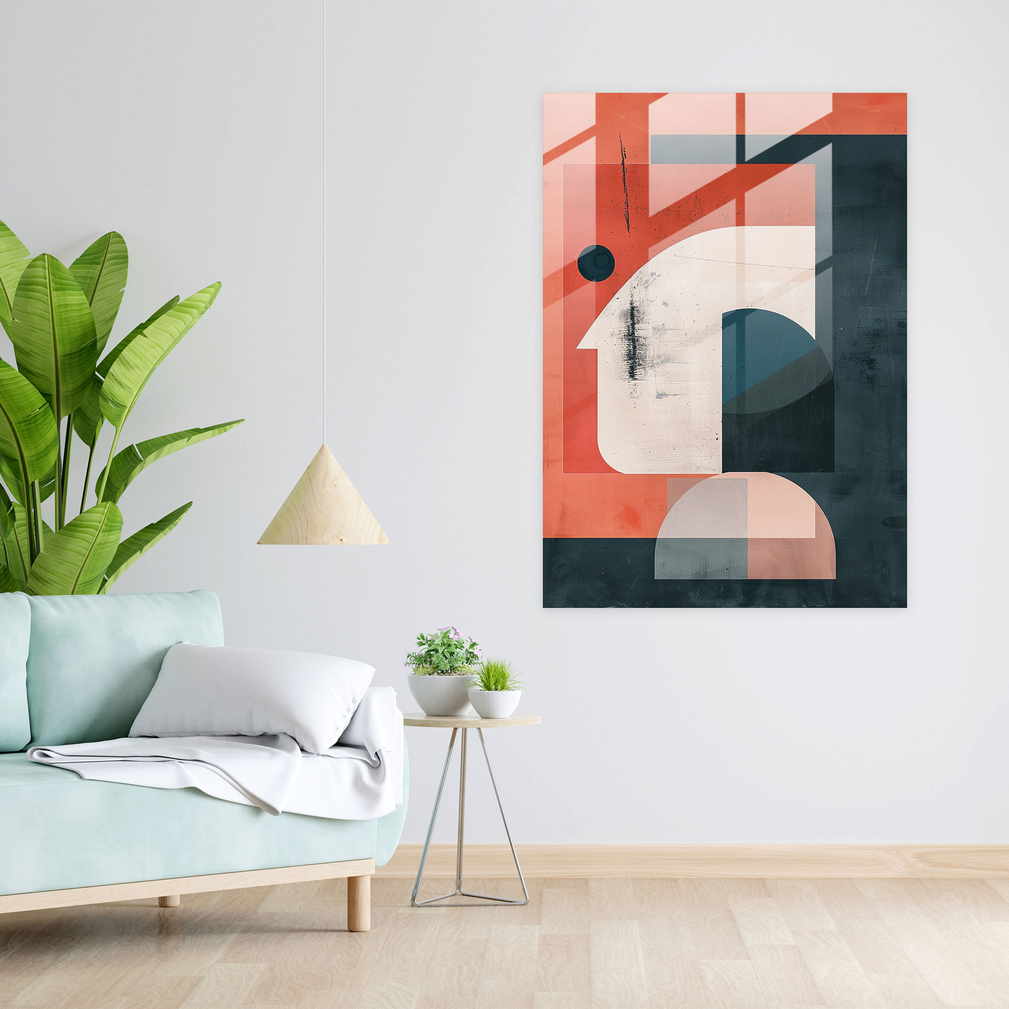 Suprematism Glass Art Wall Decoration - Suprematism, Modern Art, Glass Print, Glass Wall Art