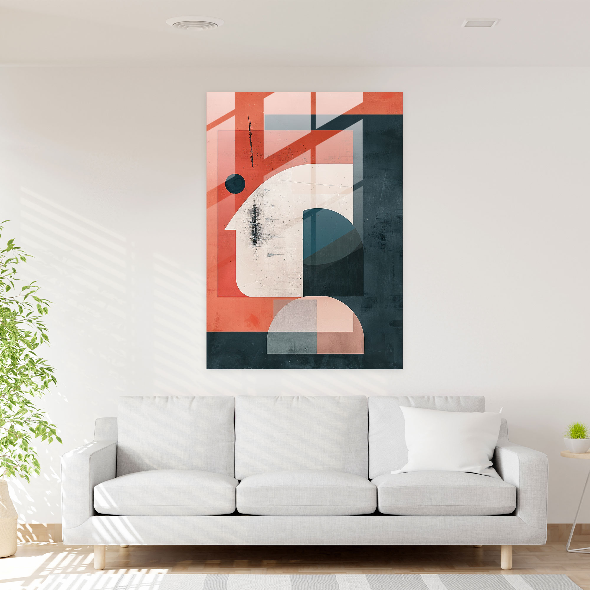 Suprematism Glass Art Wall Decoration - Suprematism, Modern Art, Glass Print, Glass Wall Art