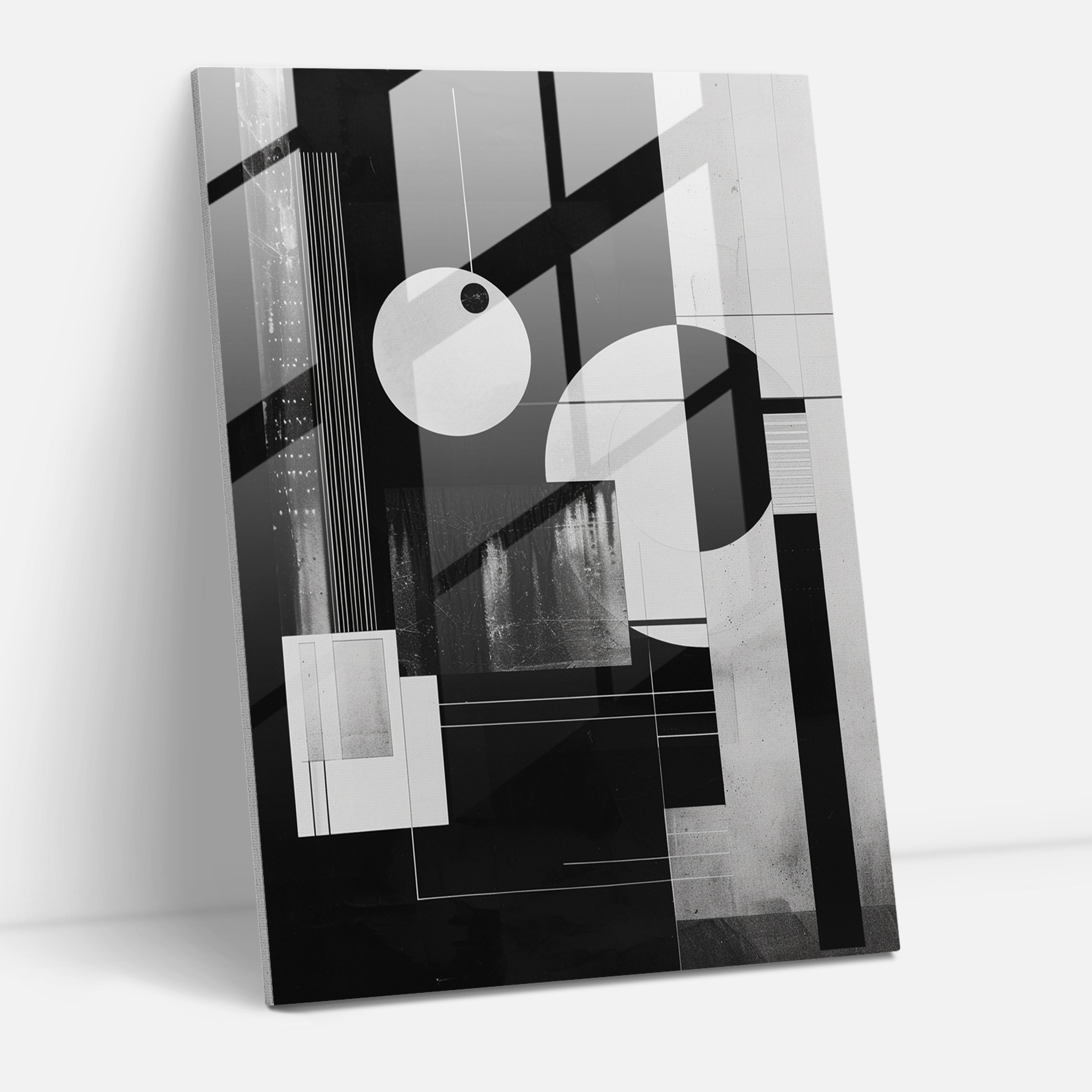 Suprematism Glass Print Modern Art - Suprematism, Glass Wall Art, Modern Art, Home Decoration