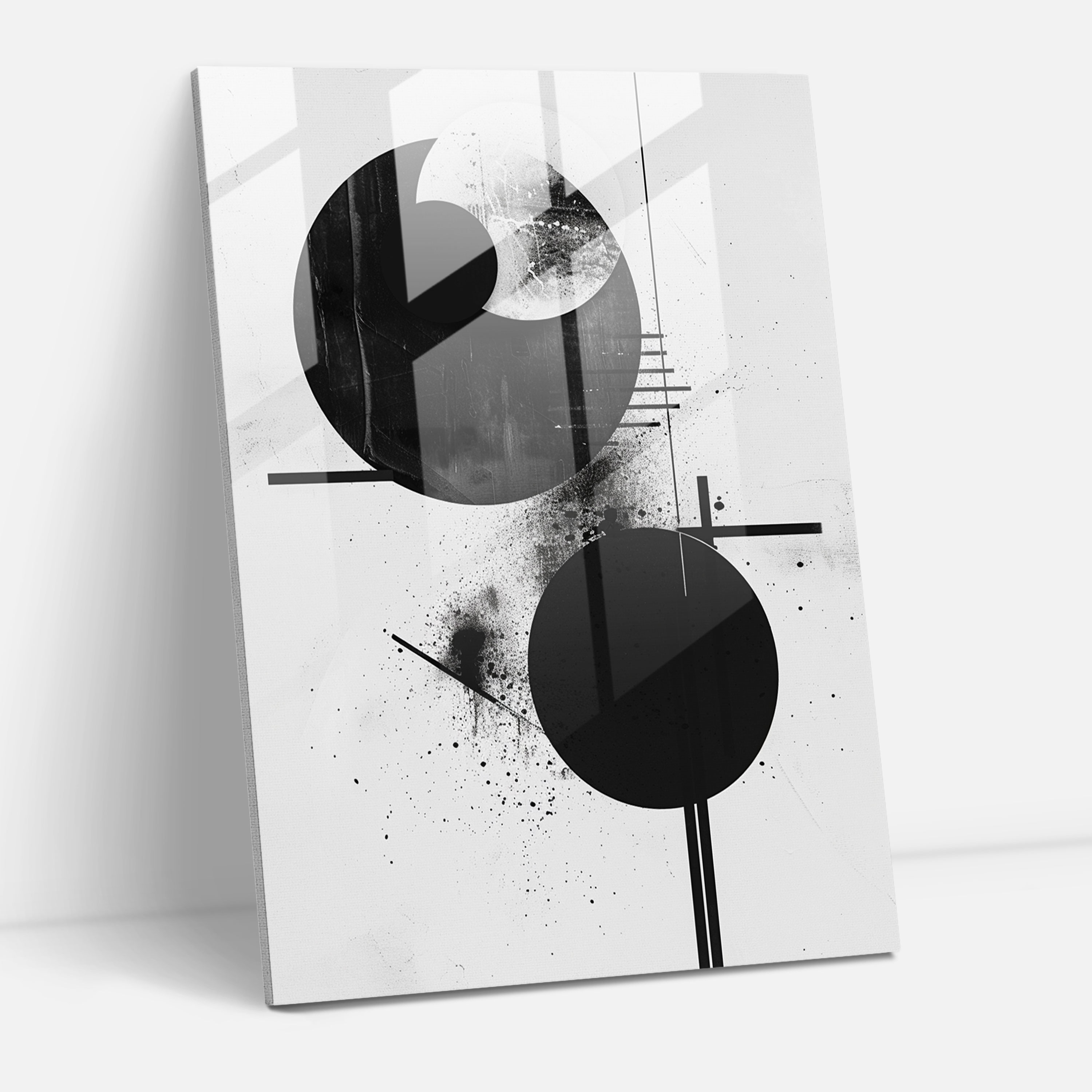 Suprematism Home Decoration - Suprematism, Glass Print, Home Decoration, Modern Art