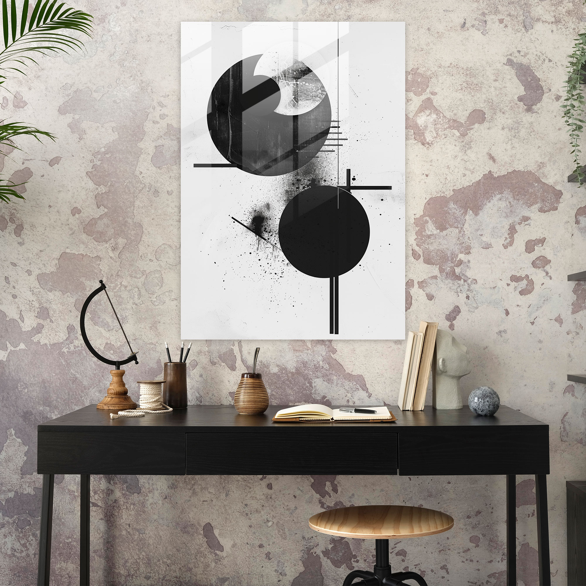 Suprematism Home Decoration - Suprematism, Glass Print, Home Decoration, Modern Art