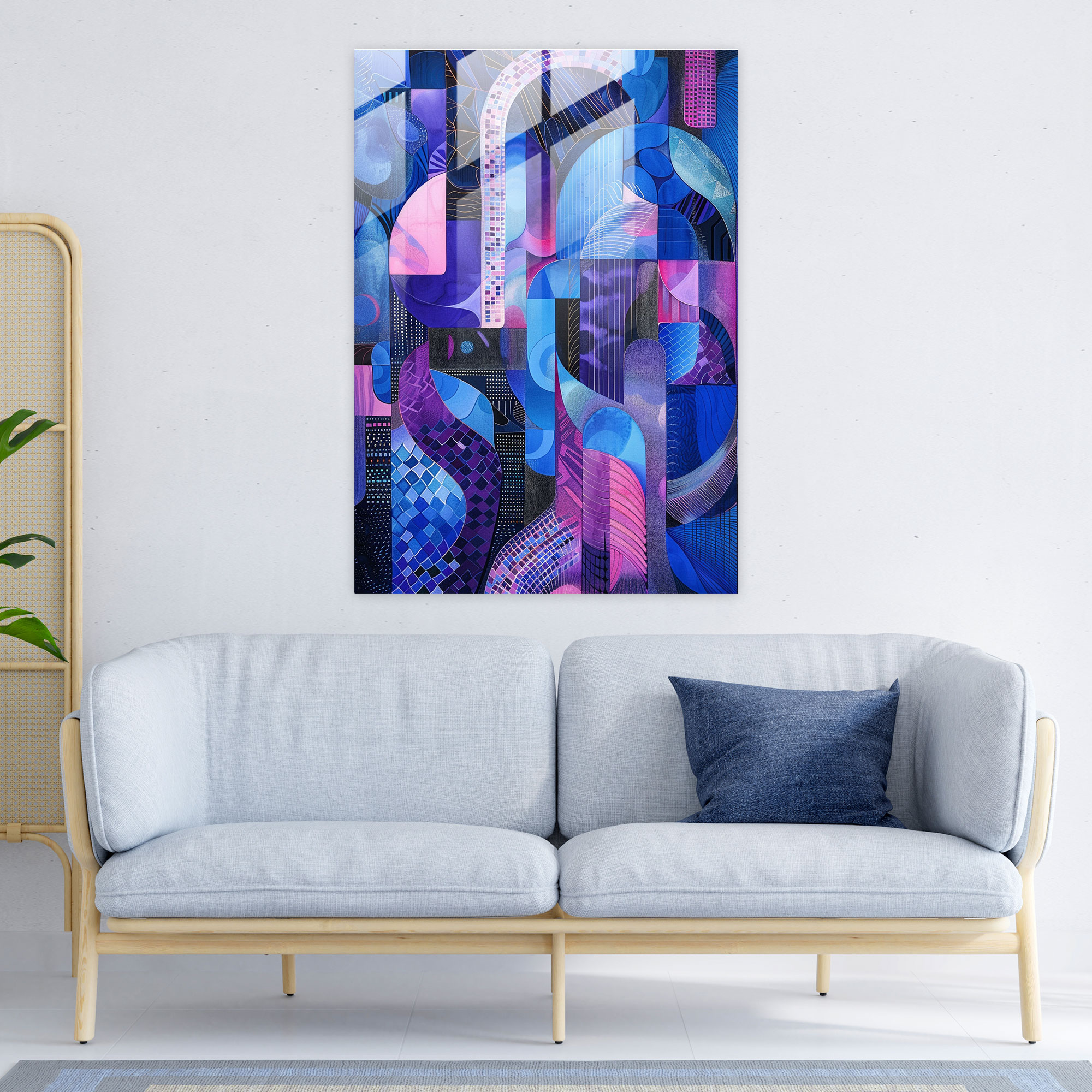 Suprematism Wall Decoration - Suprematism, Suprematism, Glass Art, Wall Decoration