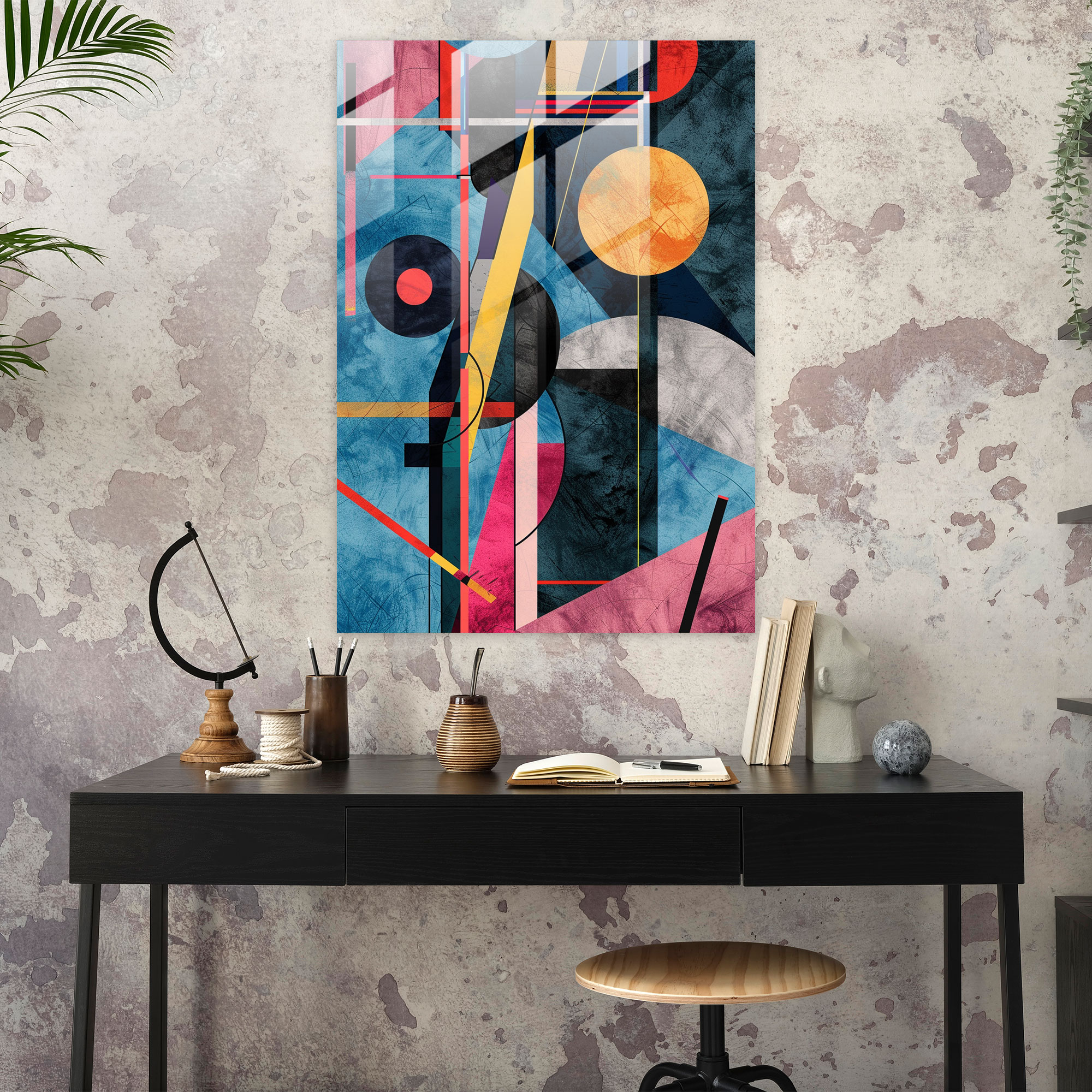 Suprematism Glass Art - Suprematism, Suprematism, Modern Art, Glass Art
