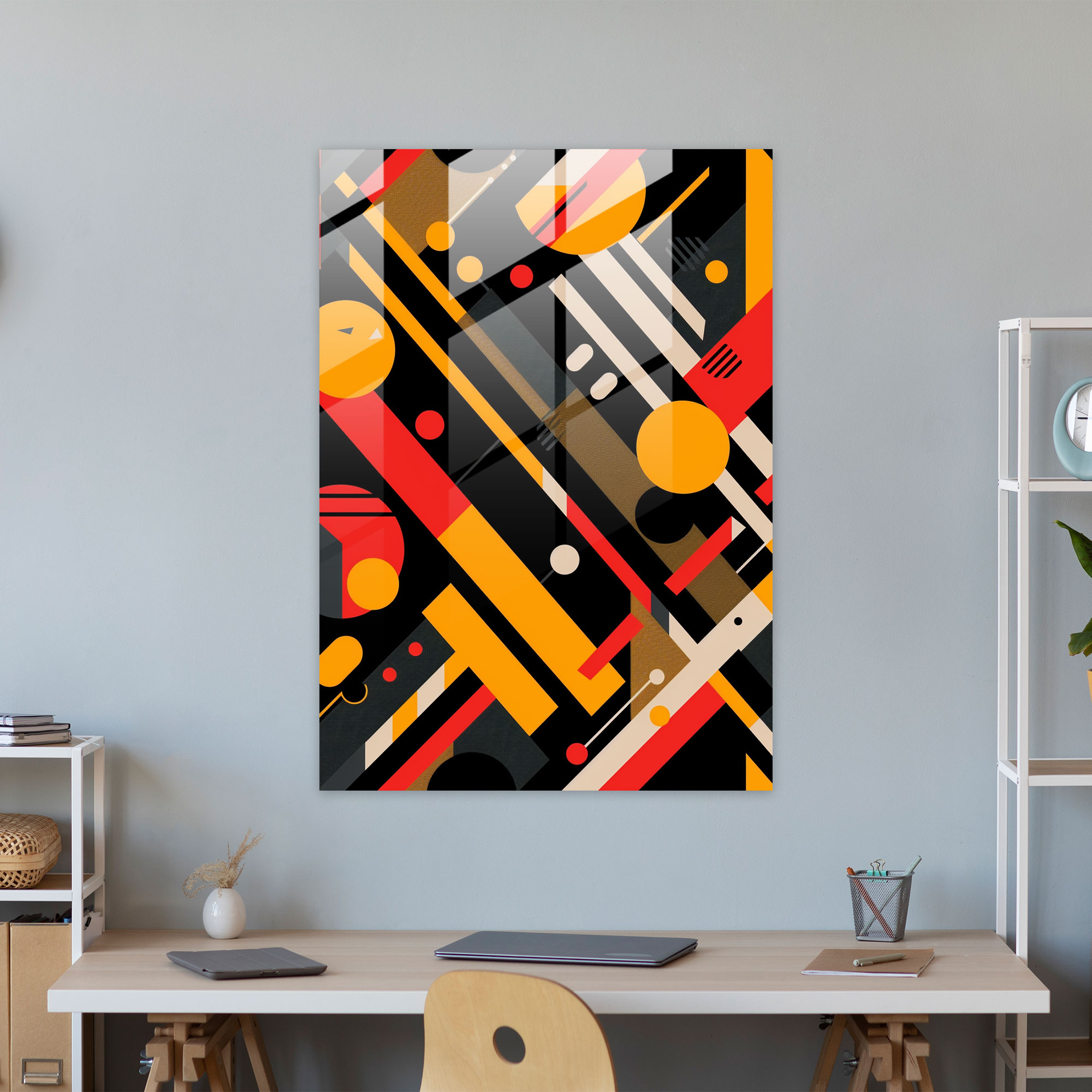 Suprematism Wall Decoration - Suprematism, Modern Art, Glass Print, Wall Decoration