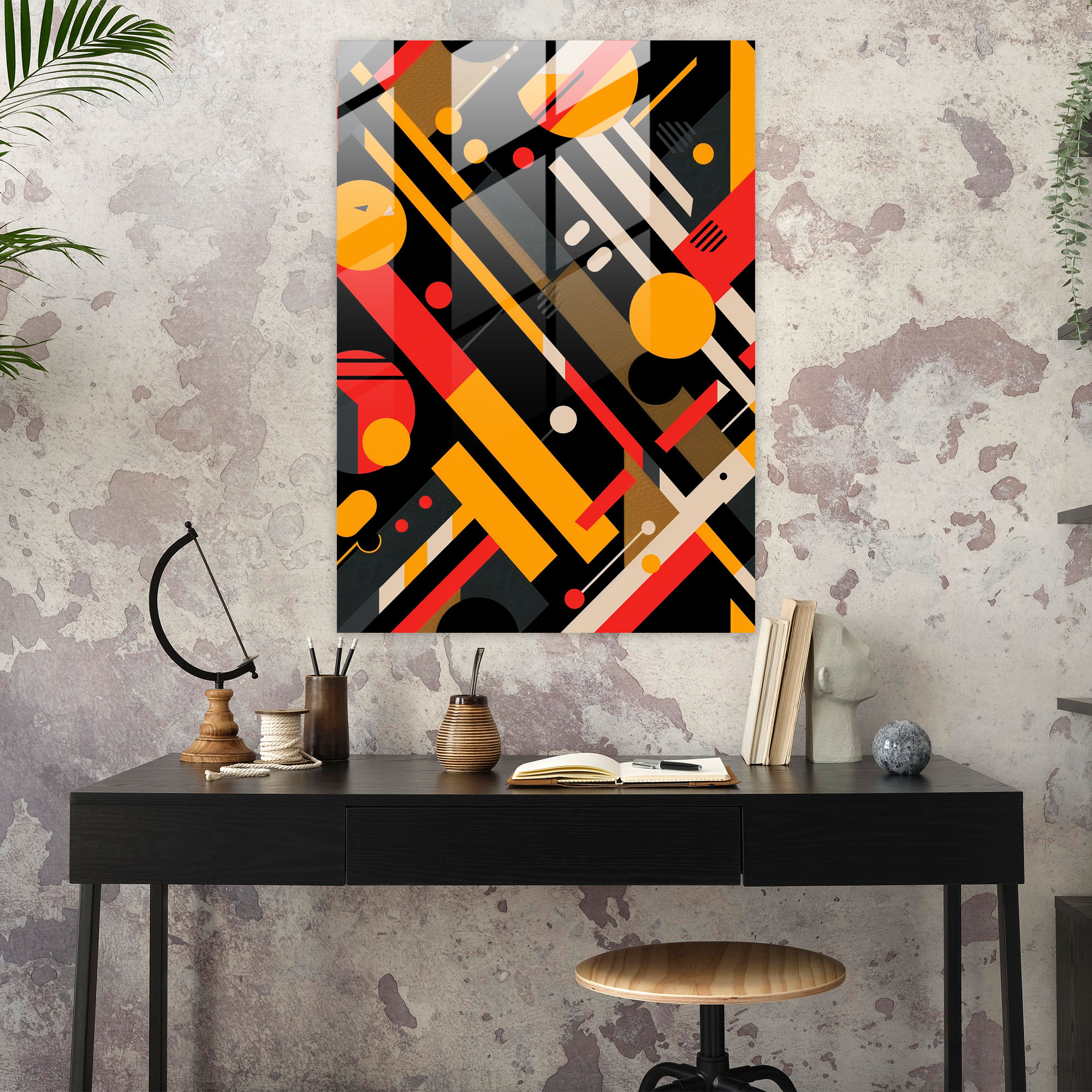 Suprematism Wall Decoration - Suprematism, Modern Art, Glass Print, Wall Decoration