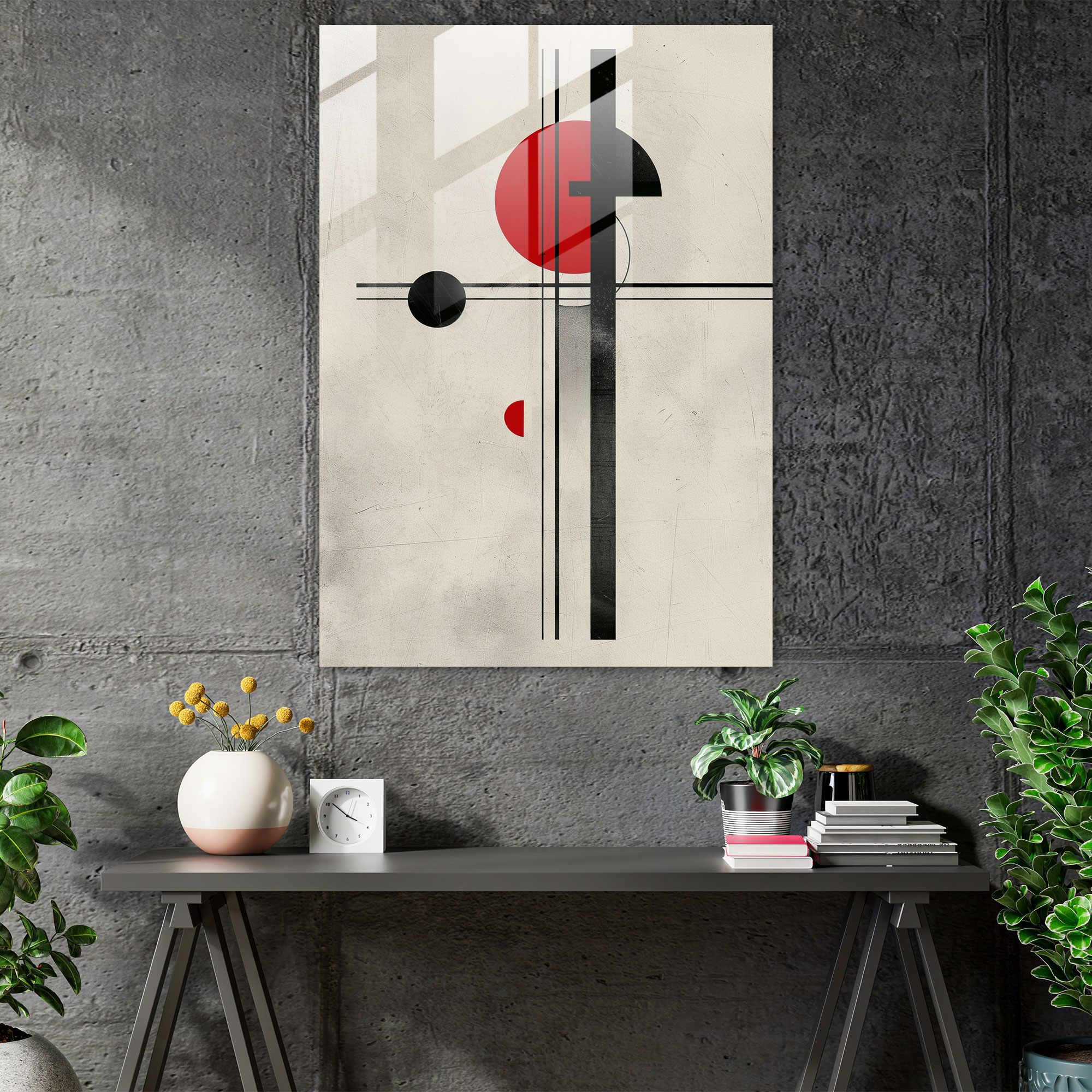 Suprematism Modern Art - Suprematism, Suprematism, Wall Decoration, Glass Art