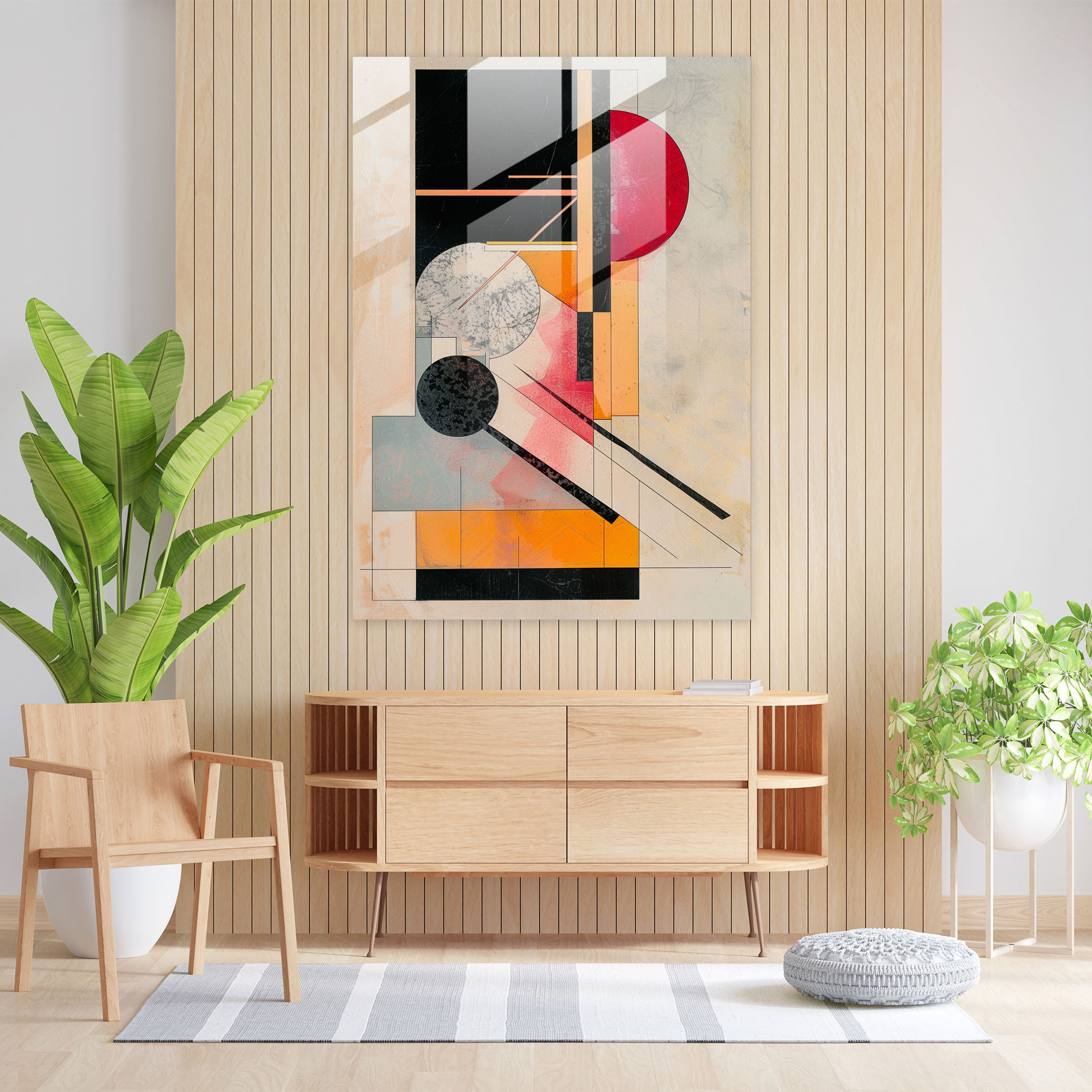 Suprematism Glass Print - Suprematism, Glass Wall Art, Modern Art, Wall Decoration