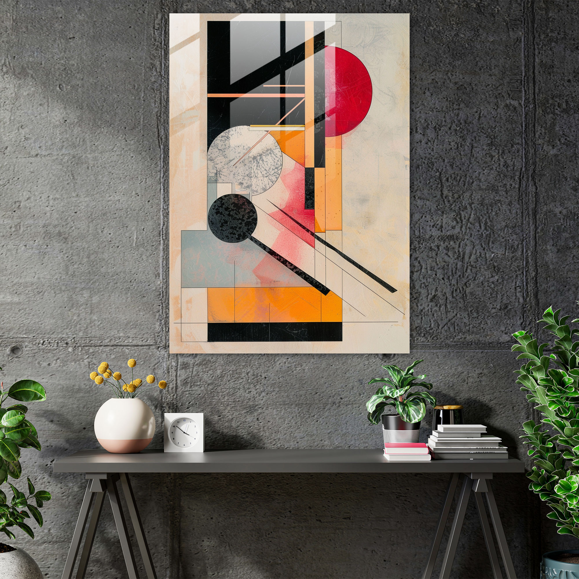 Suprematism Glass Print - Suprematism, Glass Wall Art, Modern Art, Wall Decoration