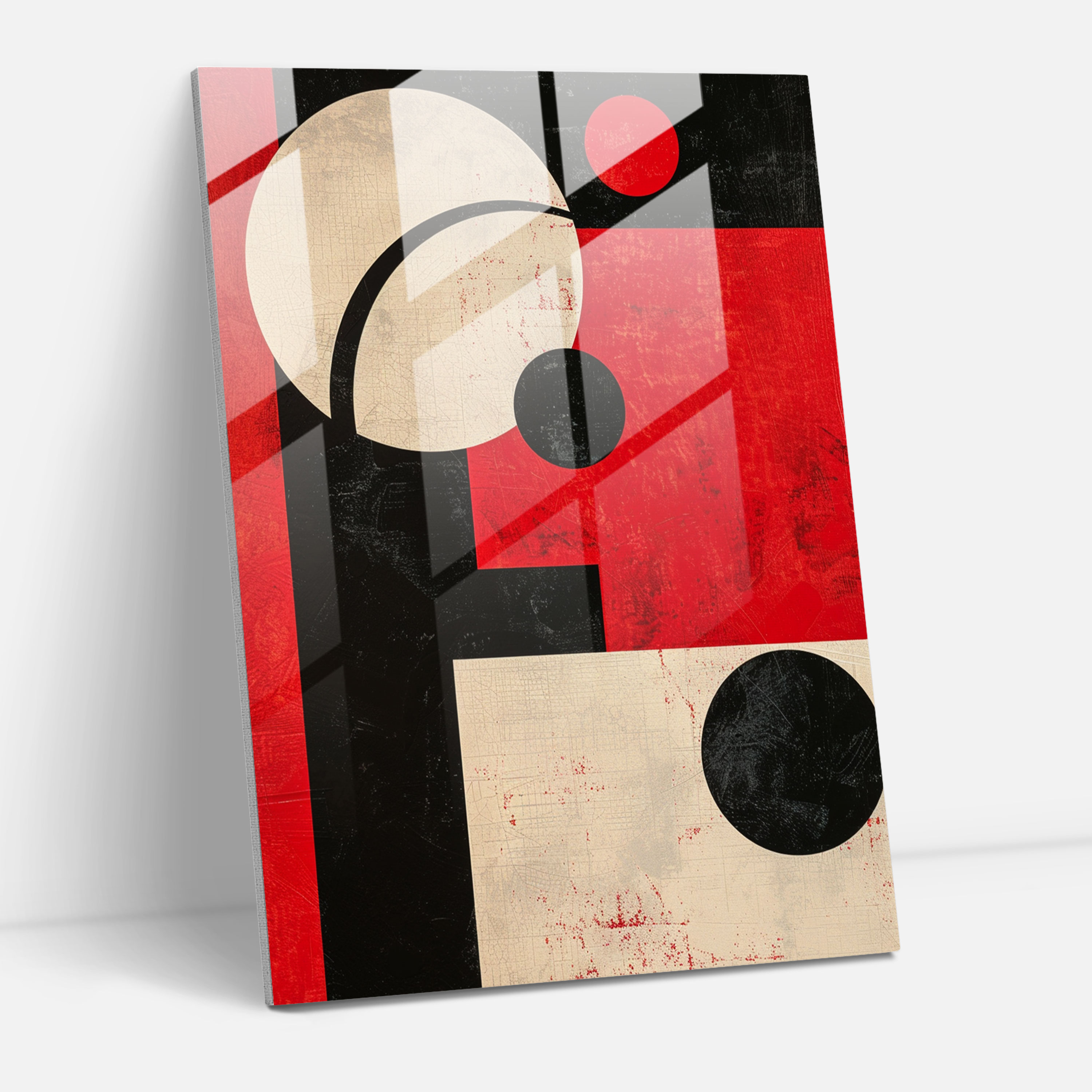 Suprematism Glass Print - Suprematism, Glass Print, Glass Wall Art, Modern Art