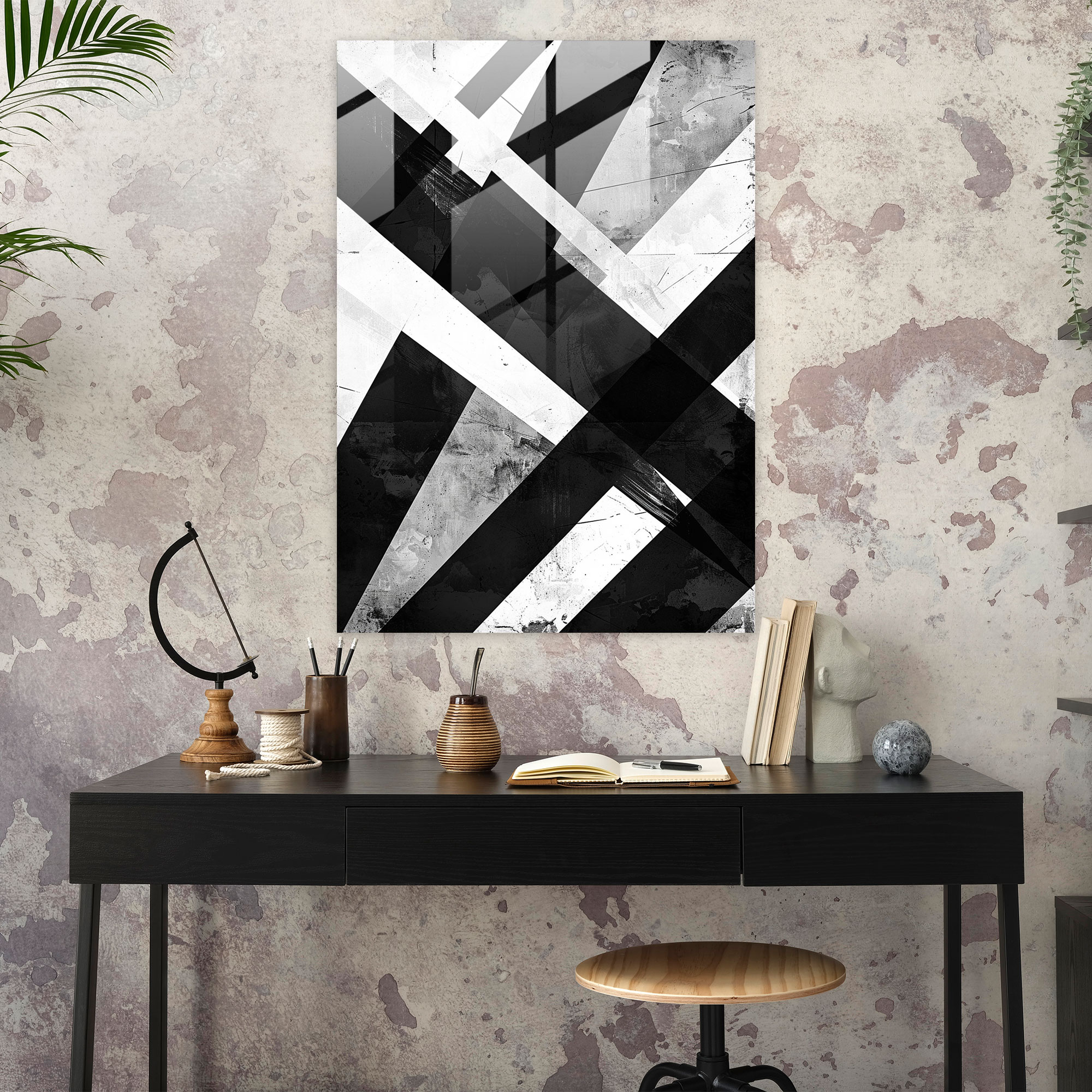 Suprematism Wall Decoration - Suprematism, Wall Decoration, Glass Art, Glass Print