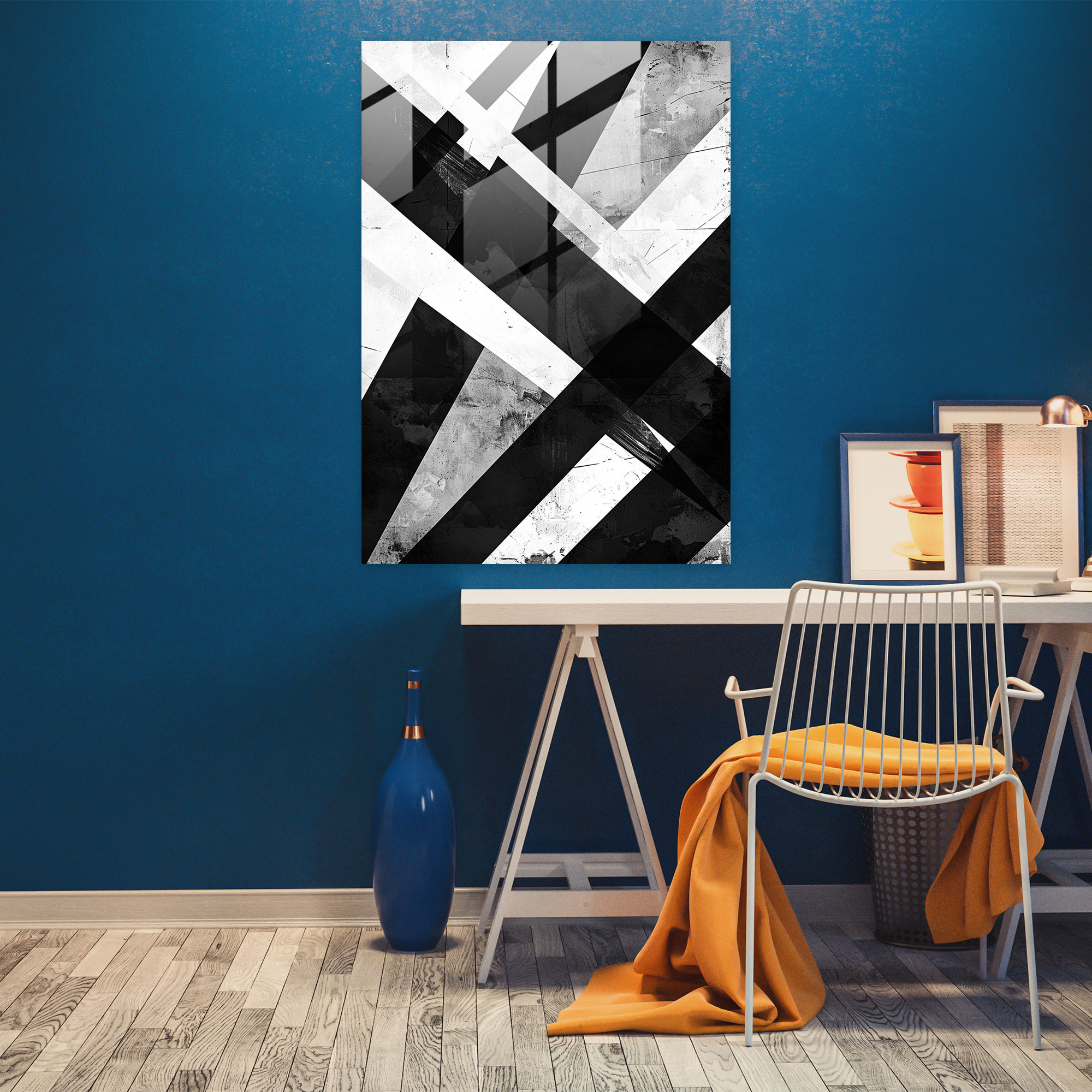 Suprematism Wall Decoration - Suprematism, Wall Decoration, Glass Art, Glass Print