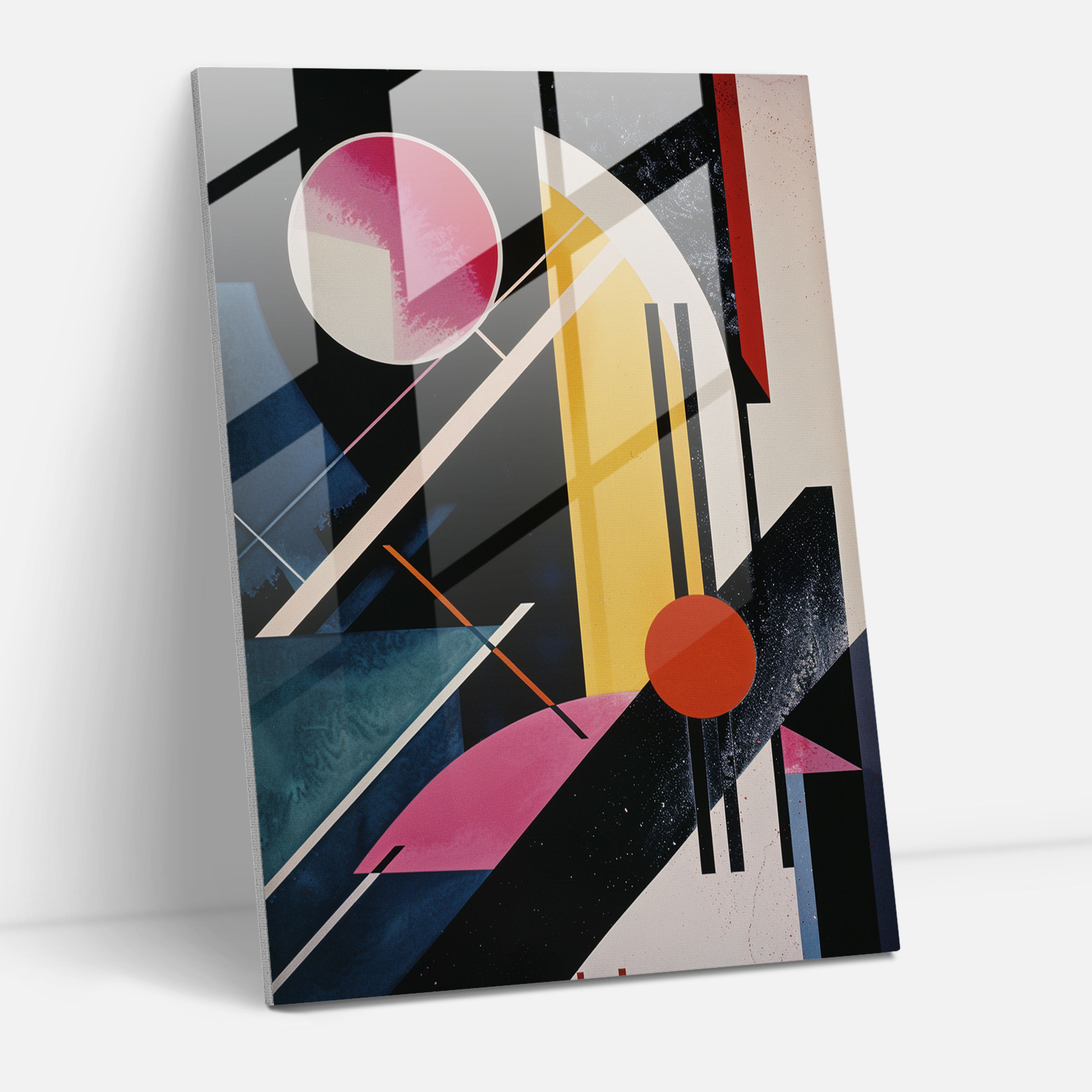 Suprematism Modern Art - Suprematism, Modern Art, Glass Wall Art, Glass Print