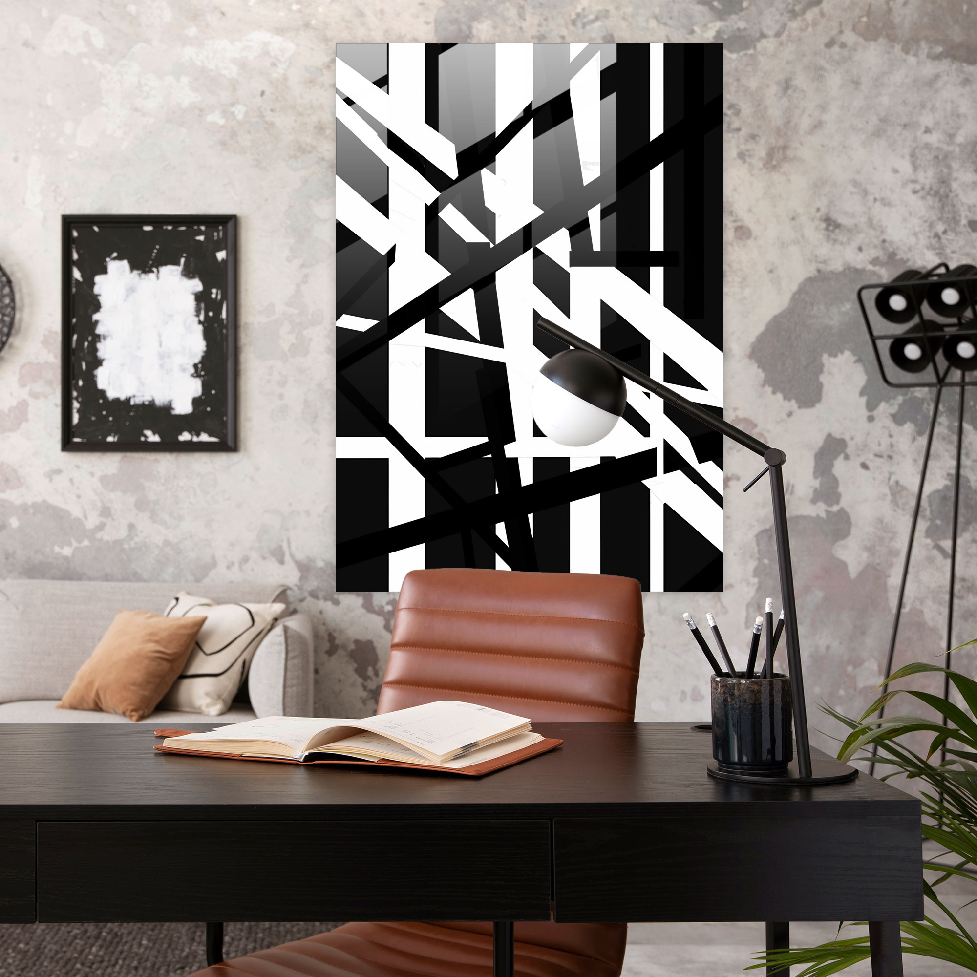 Suprematism Wall Decoration - Suprematism, Glass Print, Modern Art, Glass Art