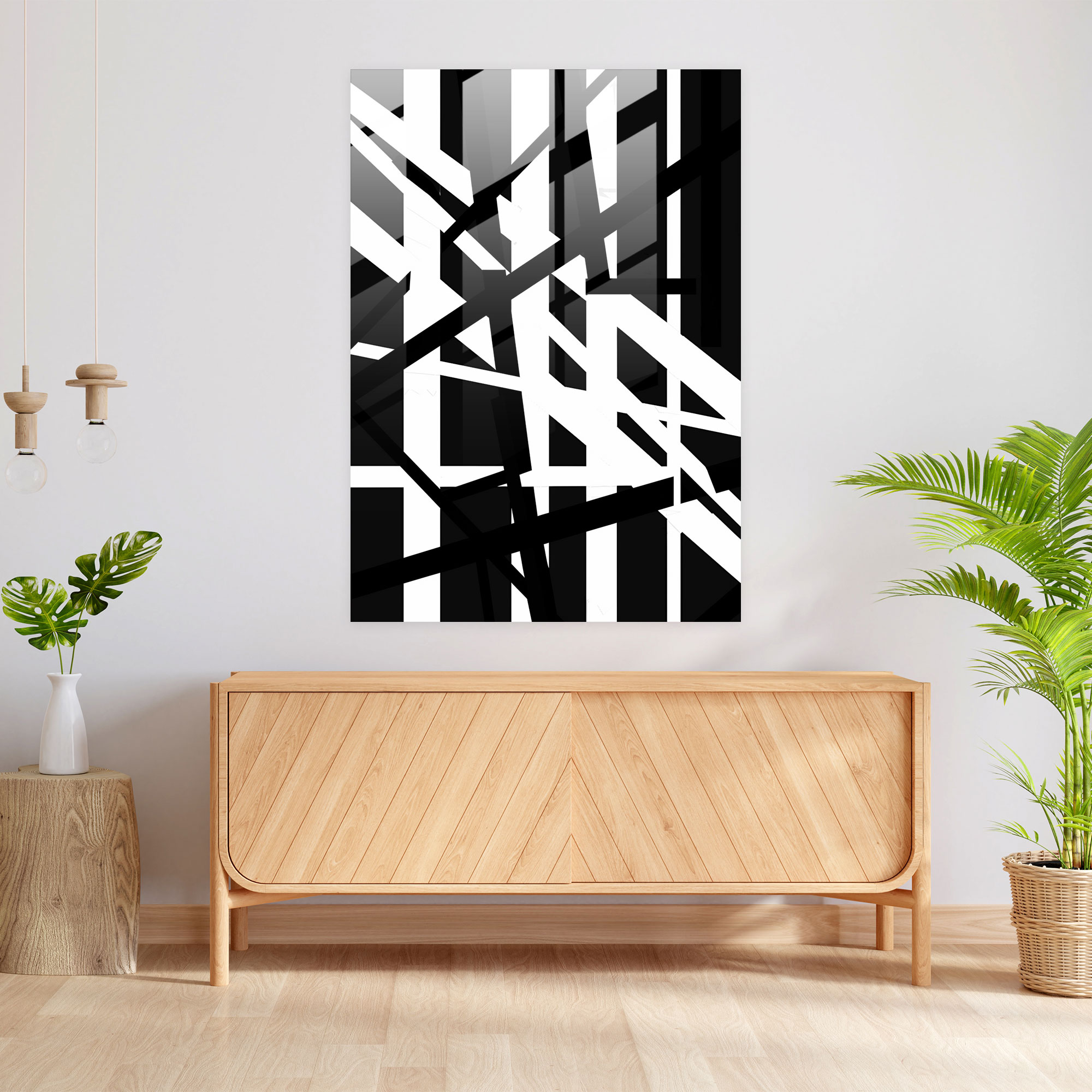Suprematism Wall Decoration - Suprematism, Glass Print, Modern Art, Glass Art