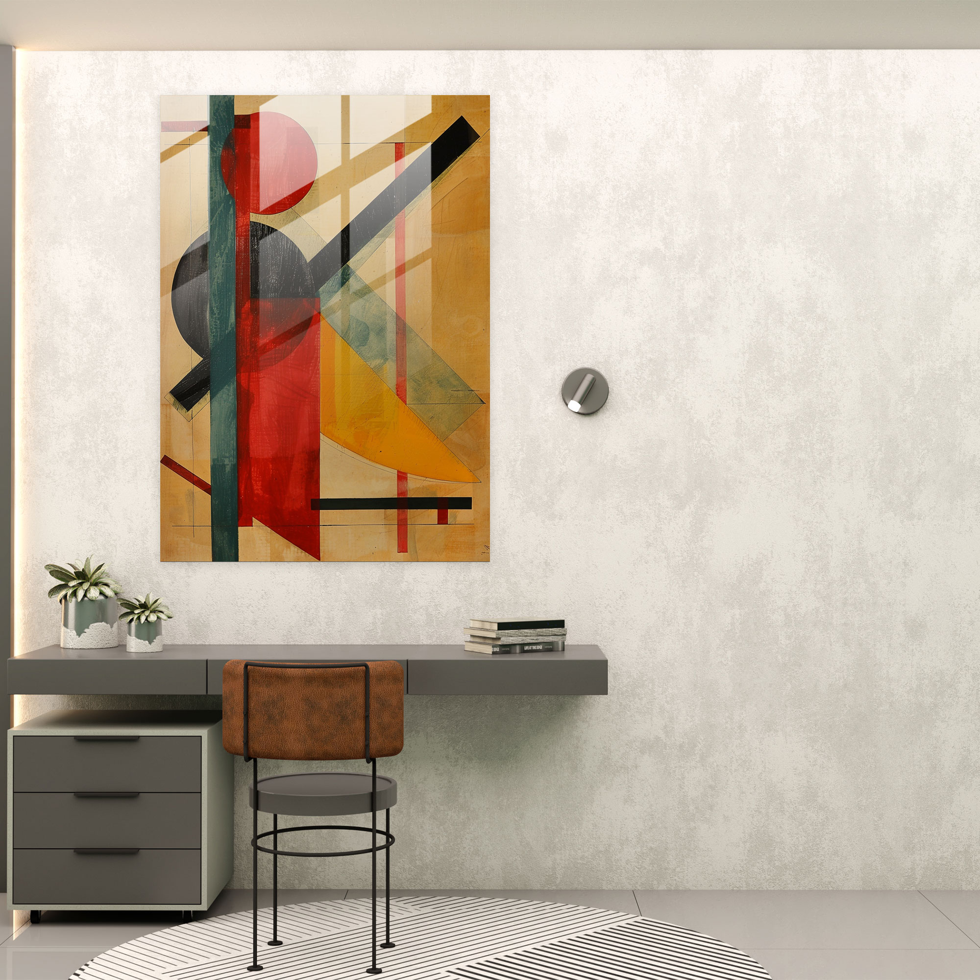 Suprematism Wall Decoration - Suprematism, Wall Decoration, Modern Art, Primary Colors