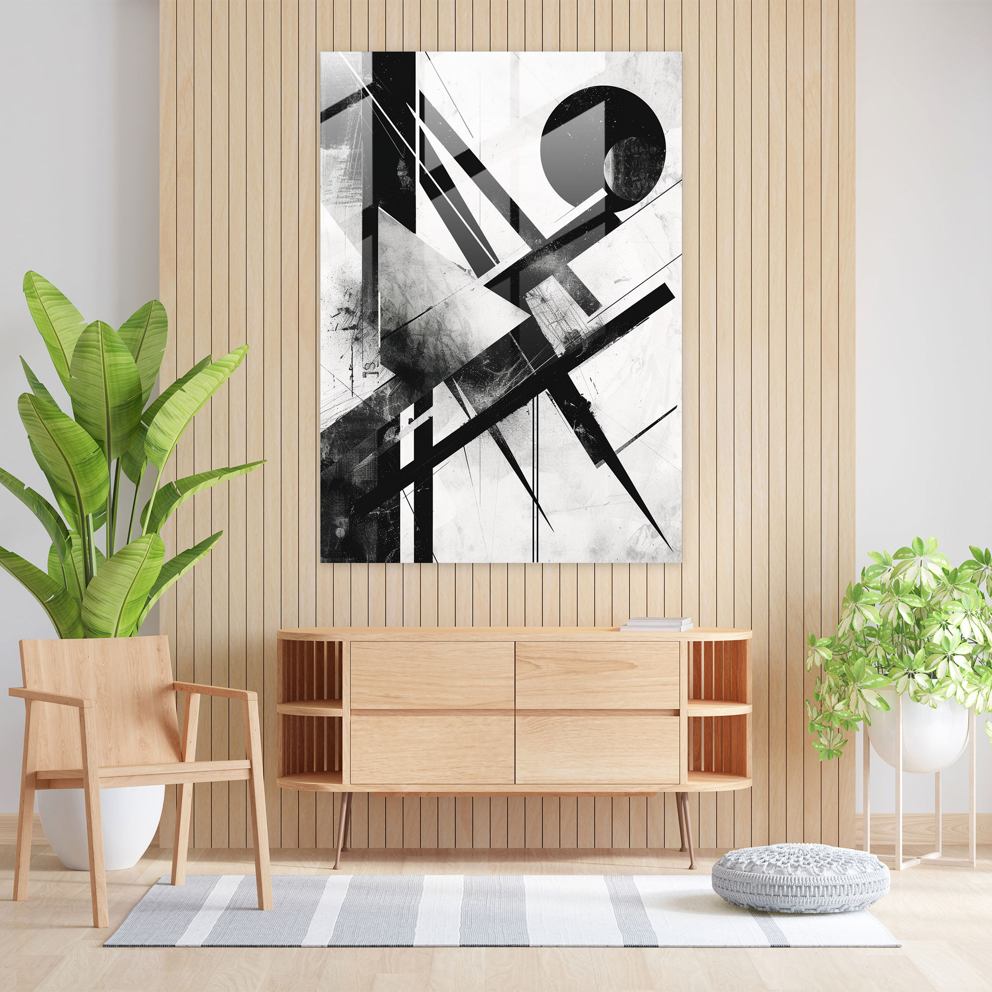 Suprematism Glass Print Wall Art - Suprematism, Glass Print, Suprematism, Home Decoration