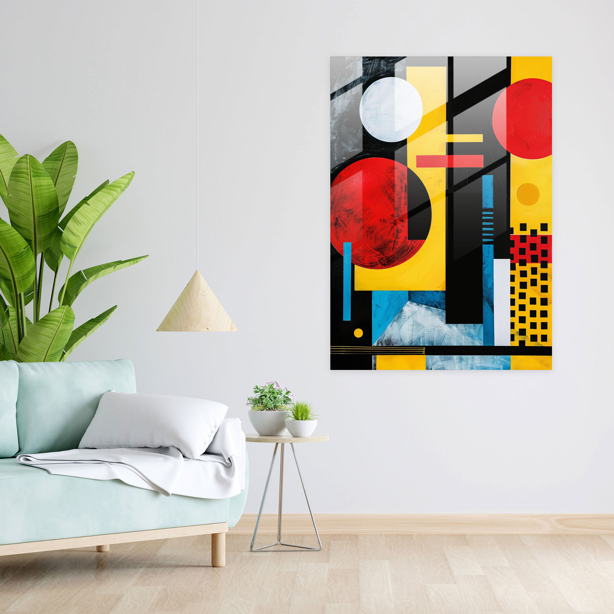 Suprematism Glass Print Home Decoration - Suprematism, Home Decoration, Suprematism, Glass Print