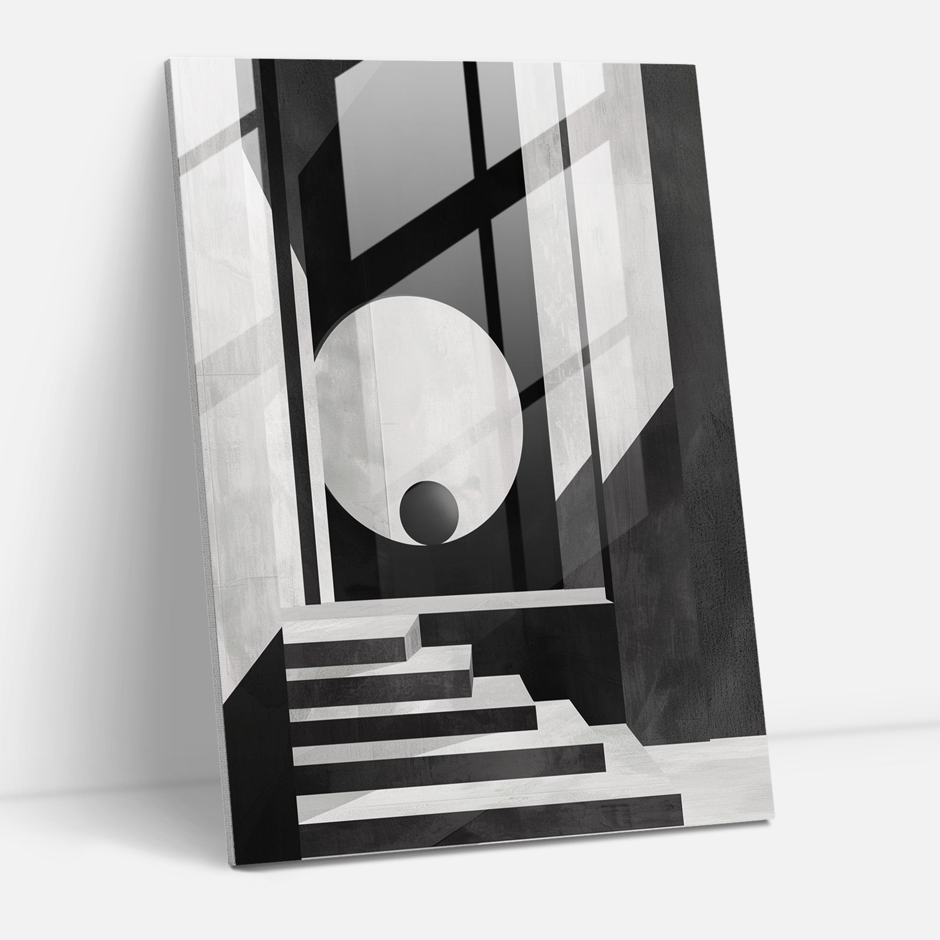 Suprematism Glass Art Wall Decoration - Suprematism, Glass Wall Art, Glass Print, Modern Art