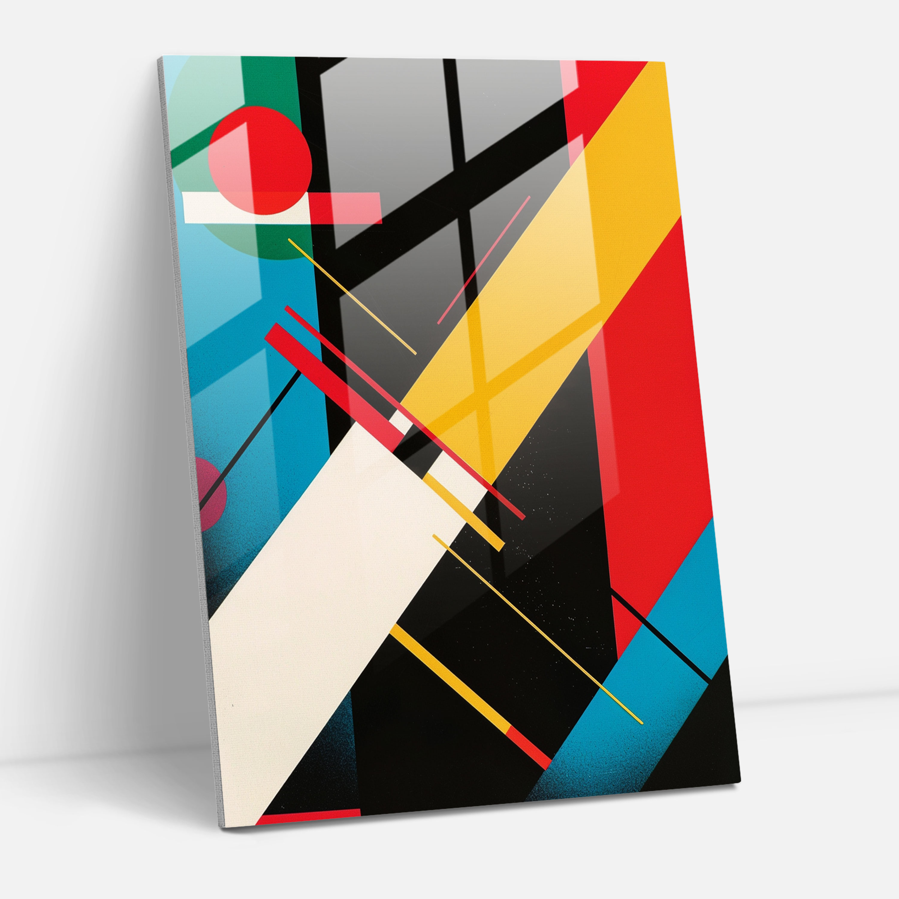 Suprematism Glass Print Modern Art - Suprematism, Suprematism, Glass Print, Glass Wall Art