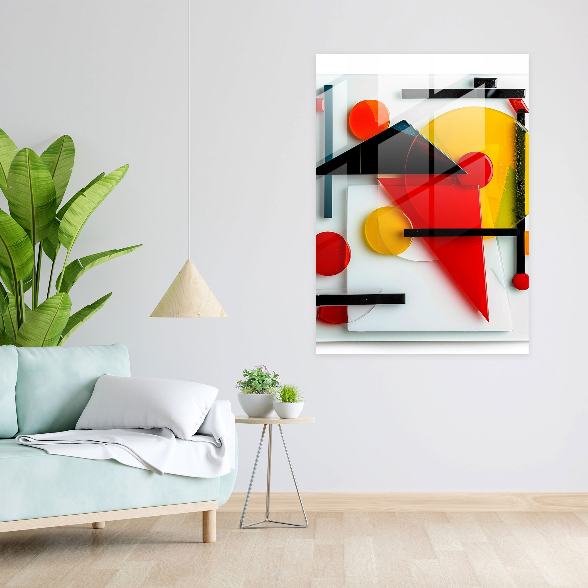 Suprematism Glass Art - Suprematism, Wall Decoration, Suprematism, Glass Art