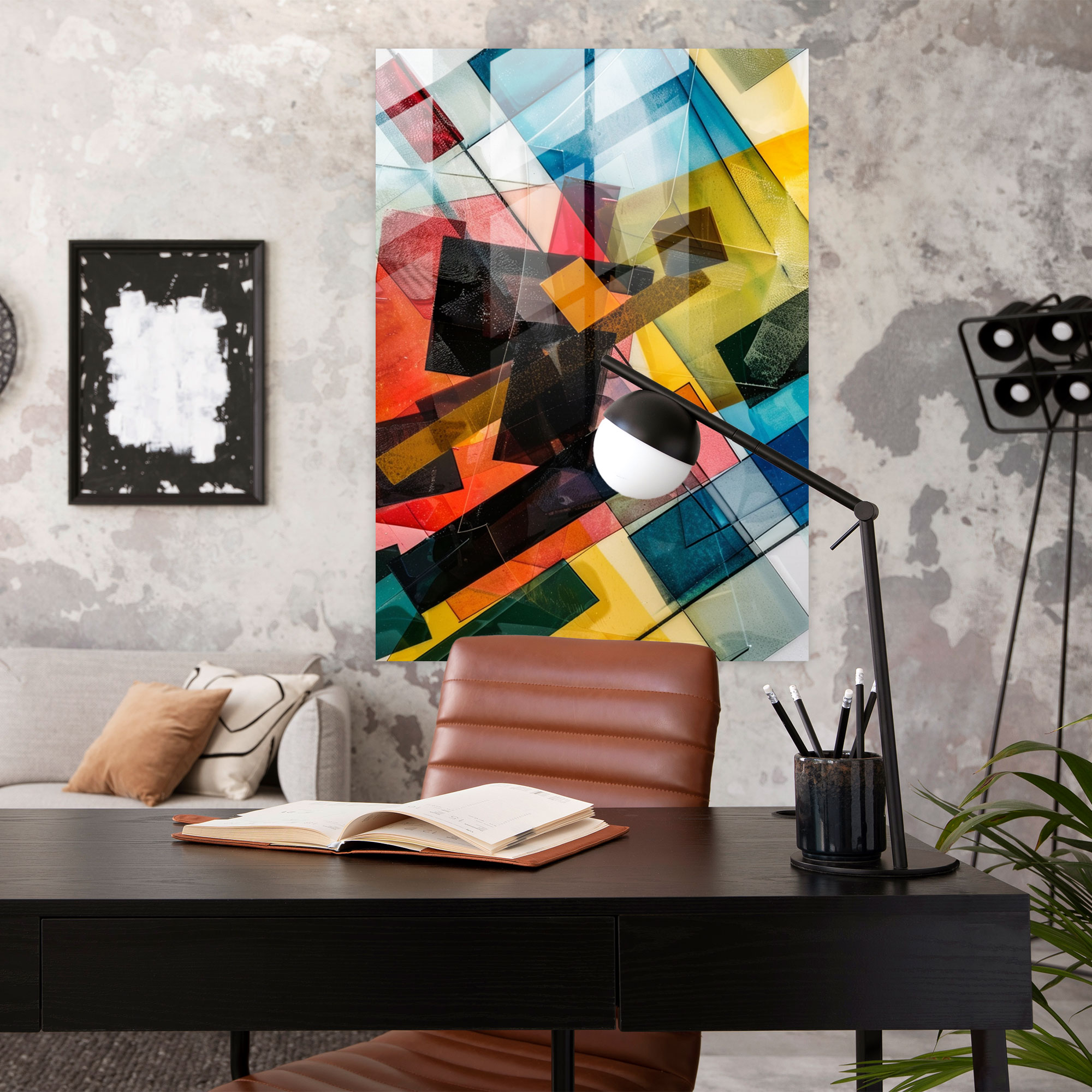 Suprematism Glass Print - Suprematism, Modern Art, Suprematism, Glass Print