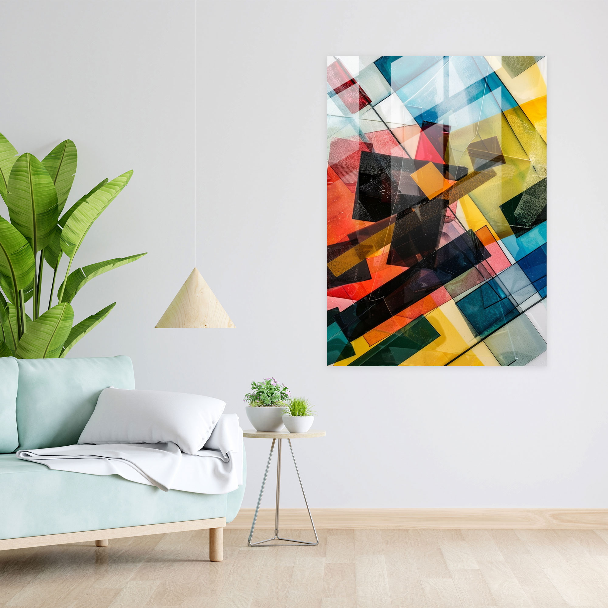 Suprematism Glass Print - Suprematism, Modern Art, Suprematism, Glass Print
