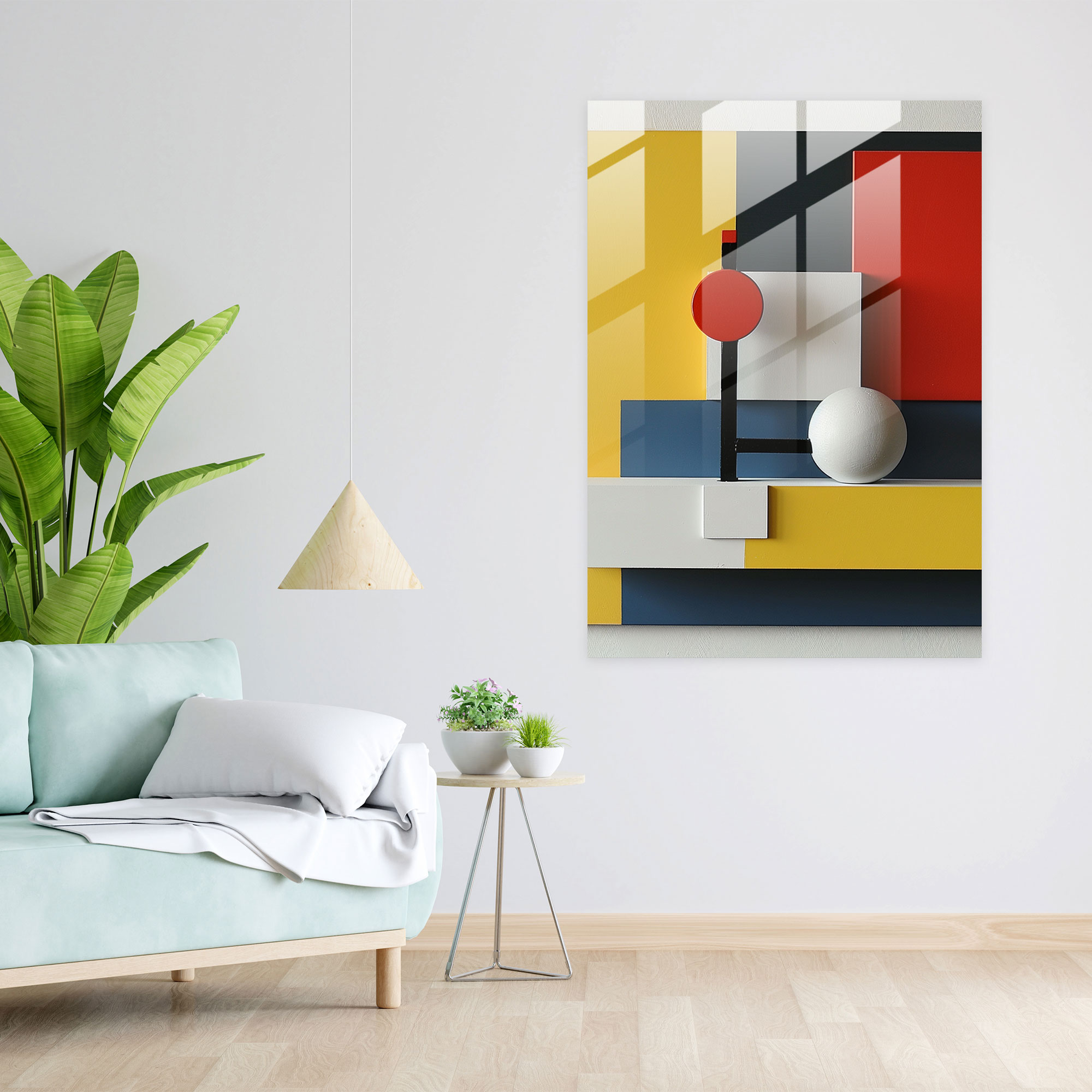 Suprematism Home Decoration - Suprematism, Glass Print, Suprematism, Home Decoration