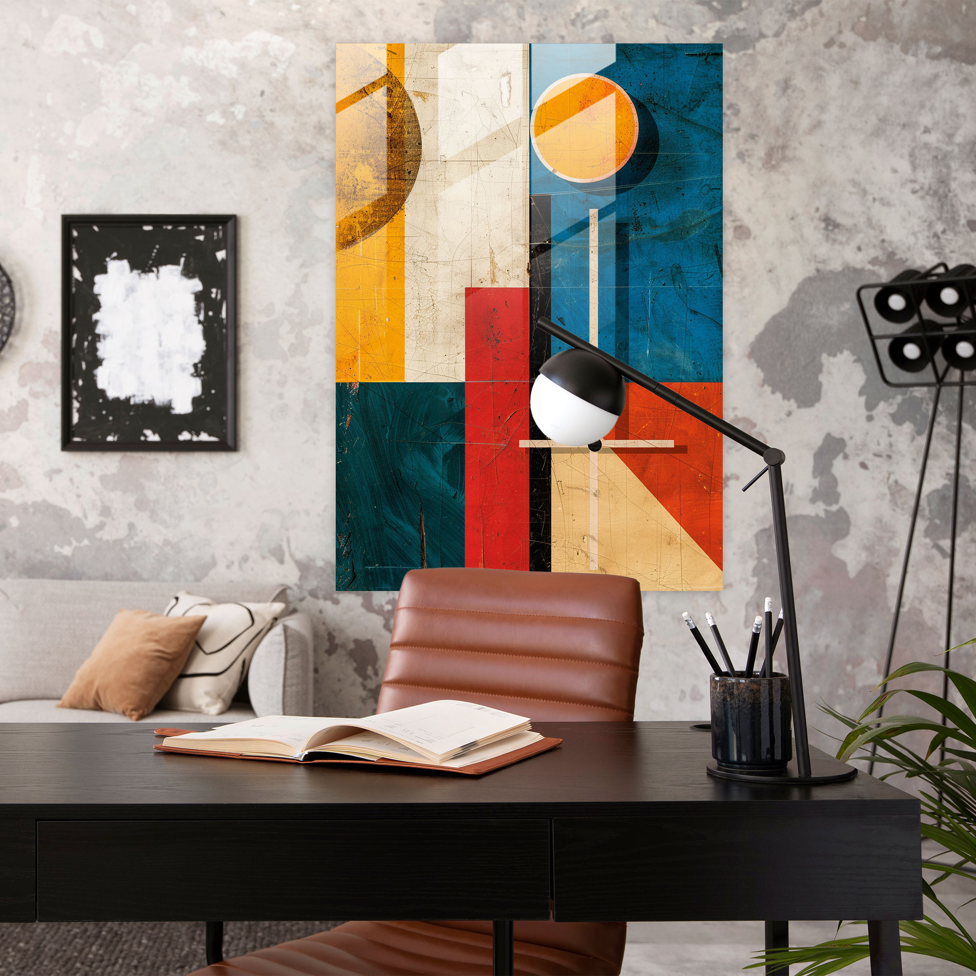Suprematism Wall Decoration - Suprematism, Wall Decoration, Suprematism, Glass Art