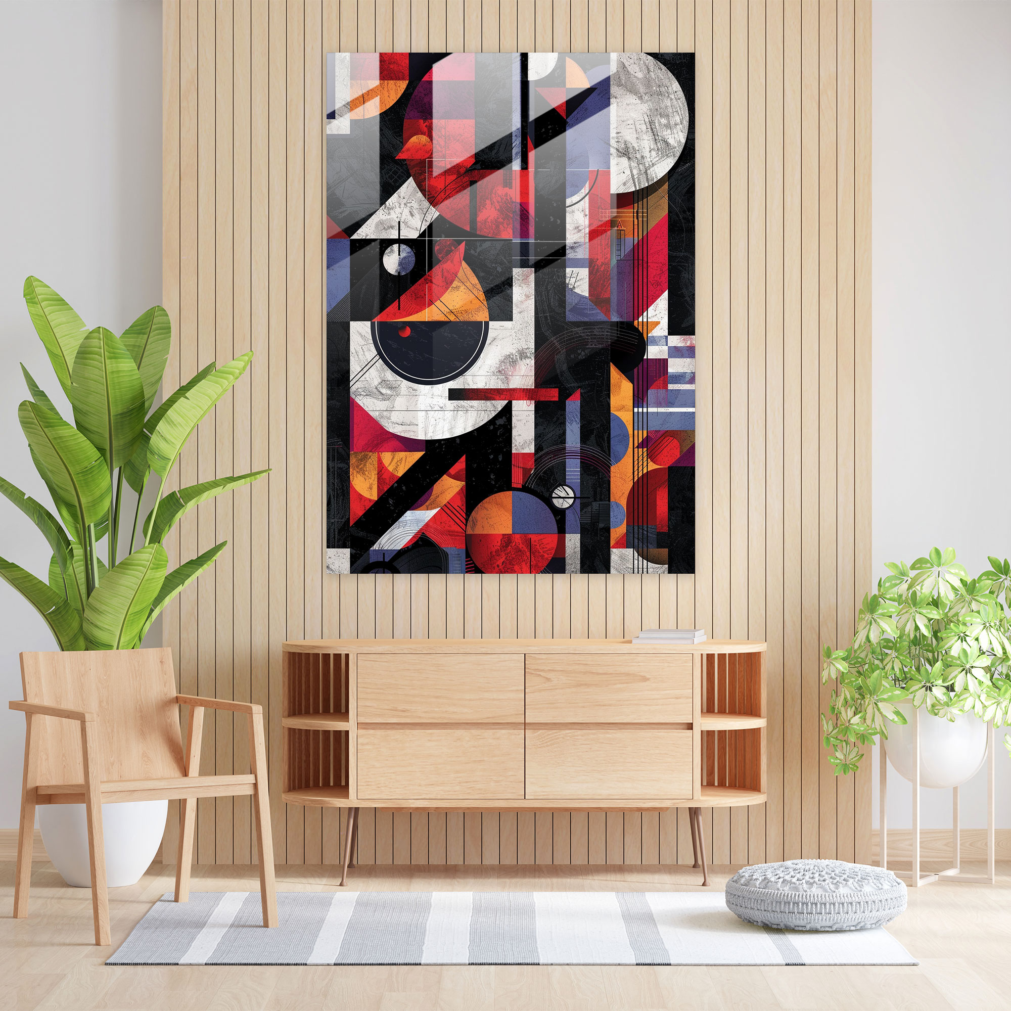 Suprematism Glass Art - Suprematism, Glass Wall Art, Glass Print, Suprematism