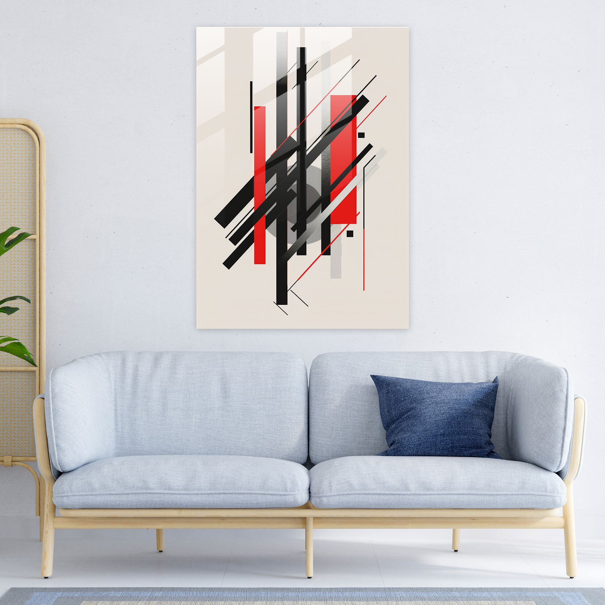 Suprematism Home Decoration - Suprematism, Home Decoration, Glass Print, Glass Art