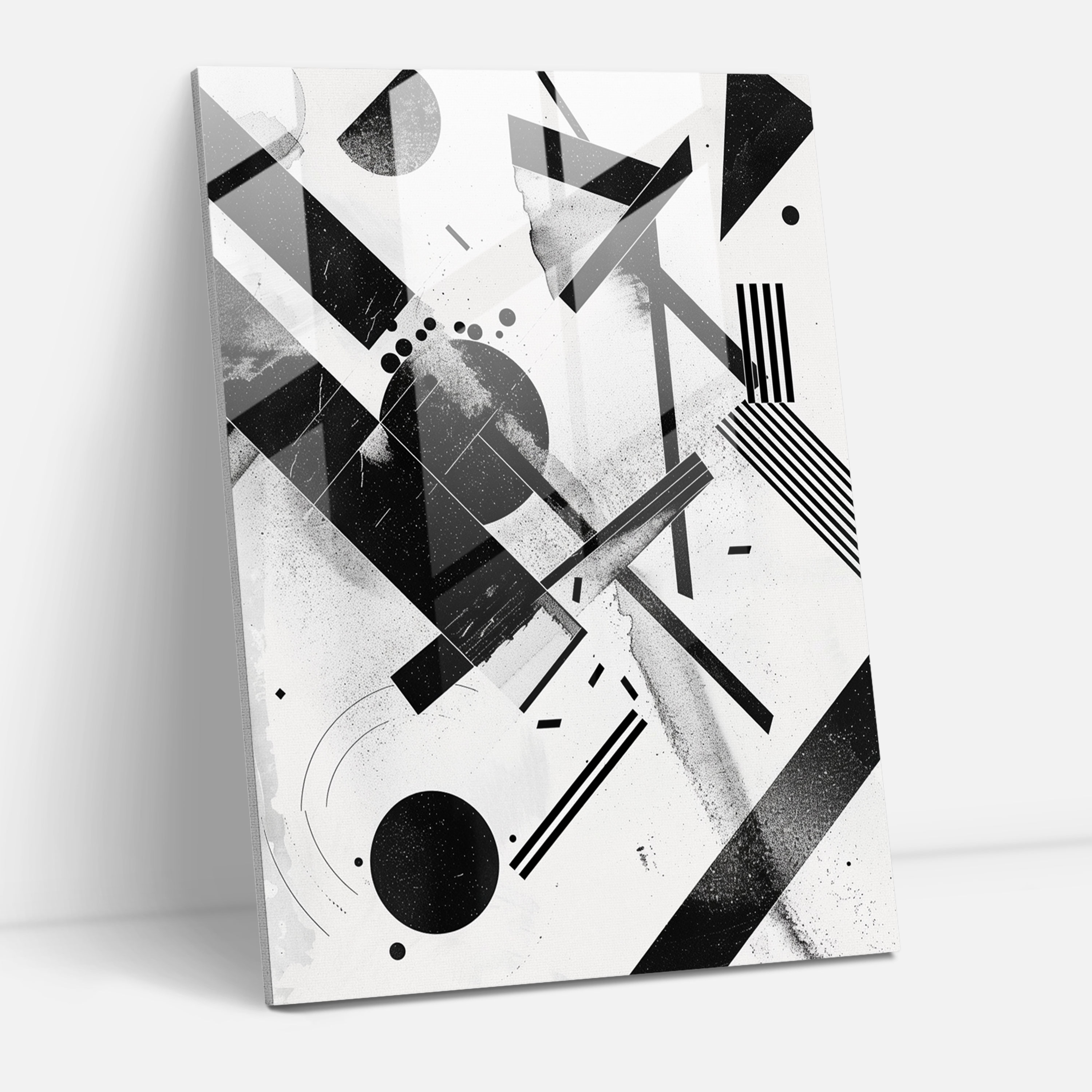 Suprematism Wall Decoration - Suprematism, Glass Print, Modern Art, Suprematism
