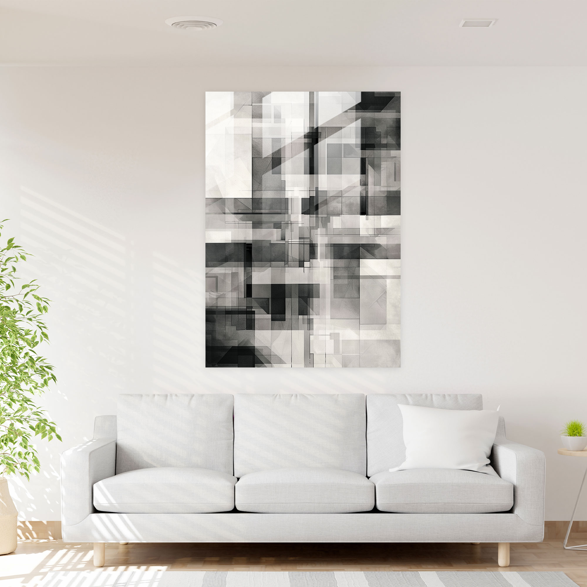 Suprematism Wall Decoration - Suprematism, Wall Decoration, Modern Art, Glass Print