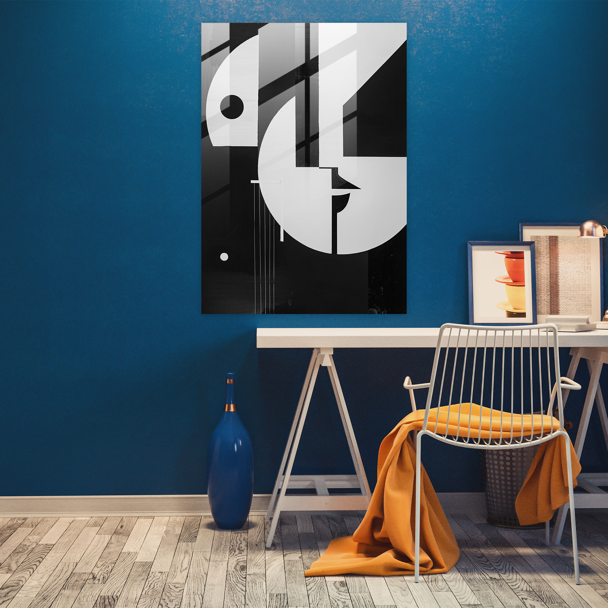 Suprematism Glass Art - Suprematism, Glass Wall Art, Suprematism, Glass Art