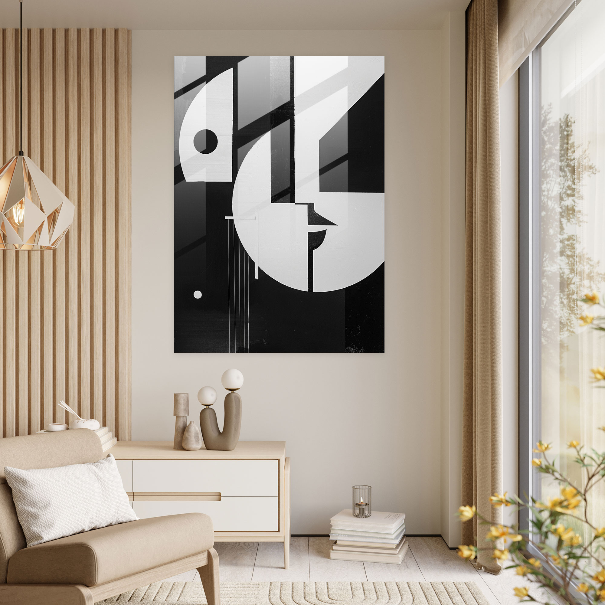 Suprematism Glass Art - Suprematism, Glass Wall Art, Suprematism, Glass Art