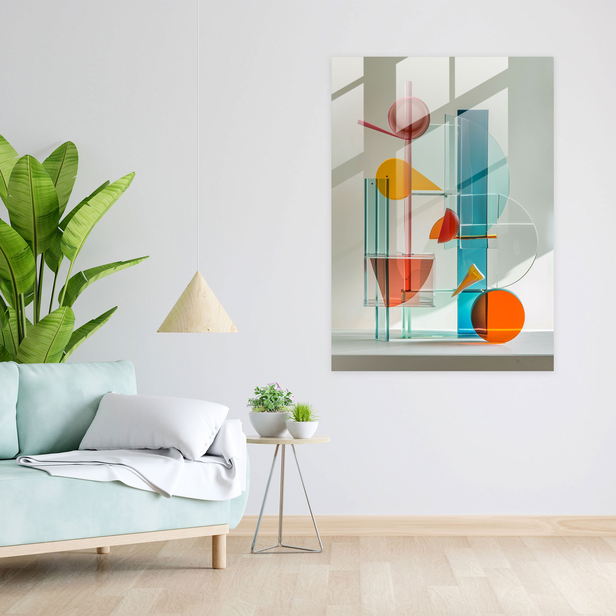 Abstract Forms Suprematism Glass Art - Suprematism, Suprematism, Modern Art, Home Decoration
