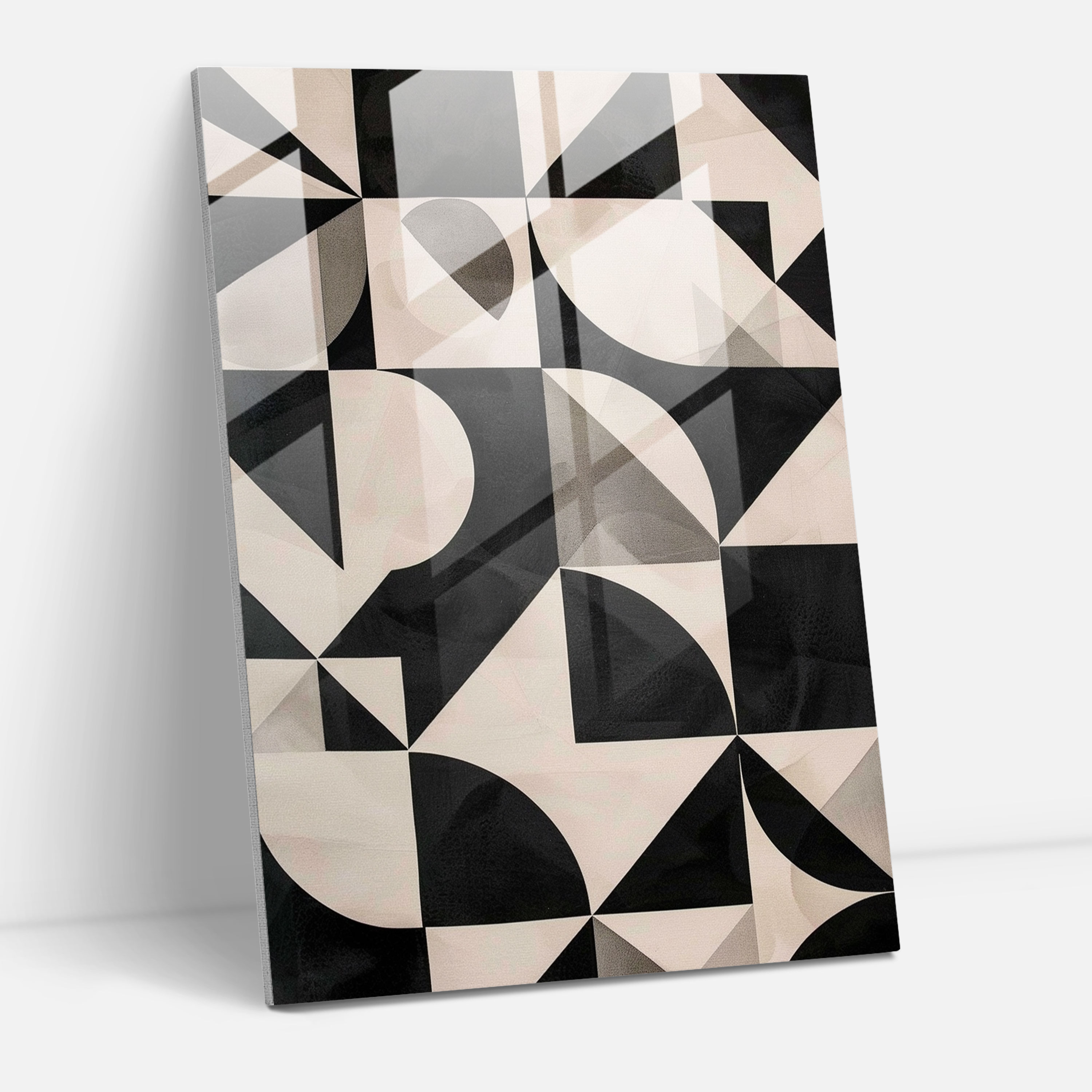 Suprematism Geometric Patterns Home Decoration - Suprematism, Wall Decoration, Home Decoration, Glass Art